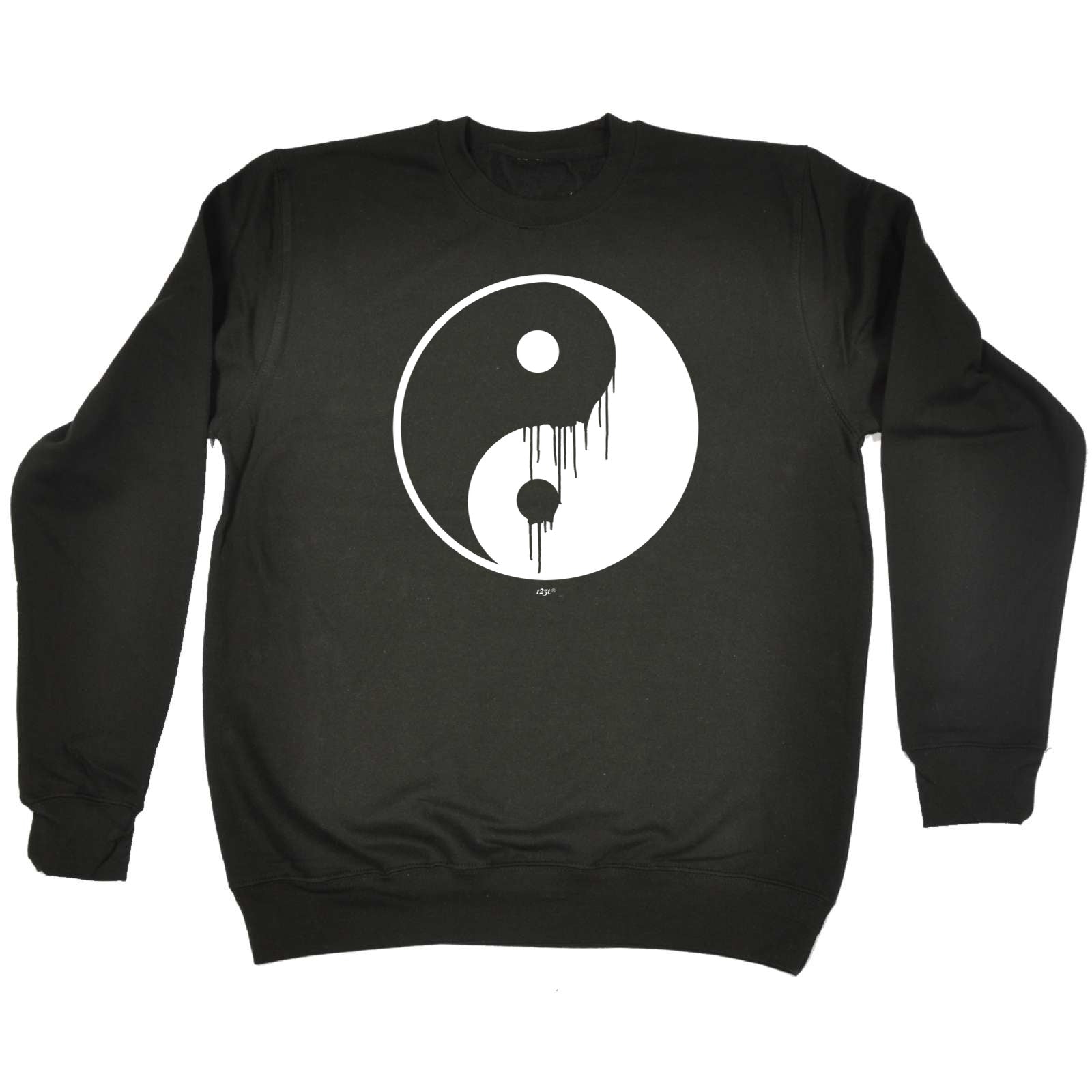 Yin Yang Dripping - Funny Sweatshirt