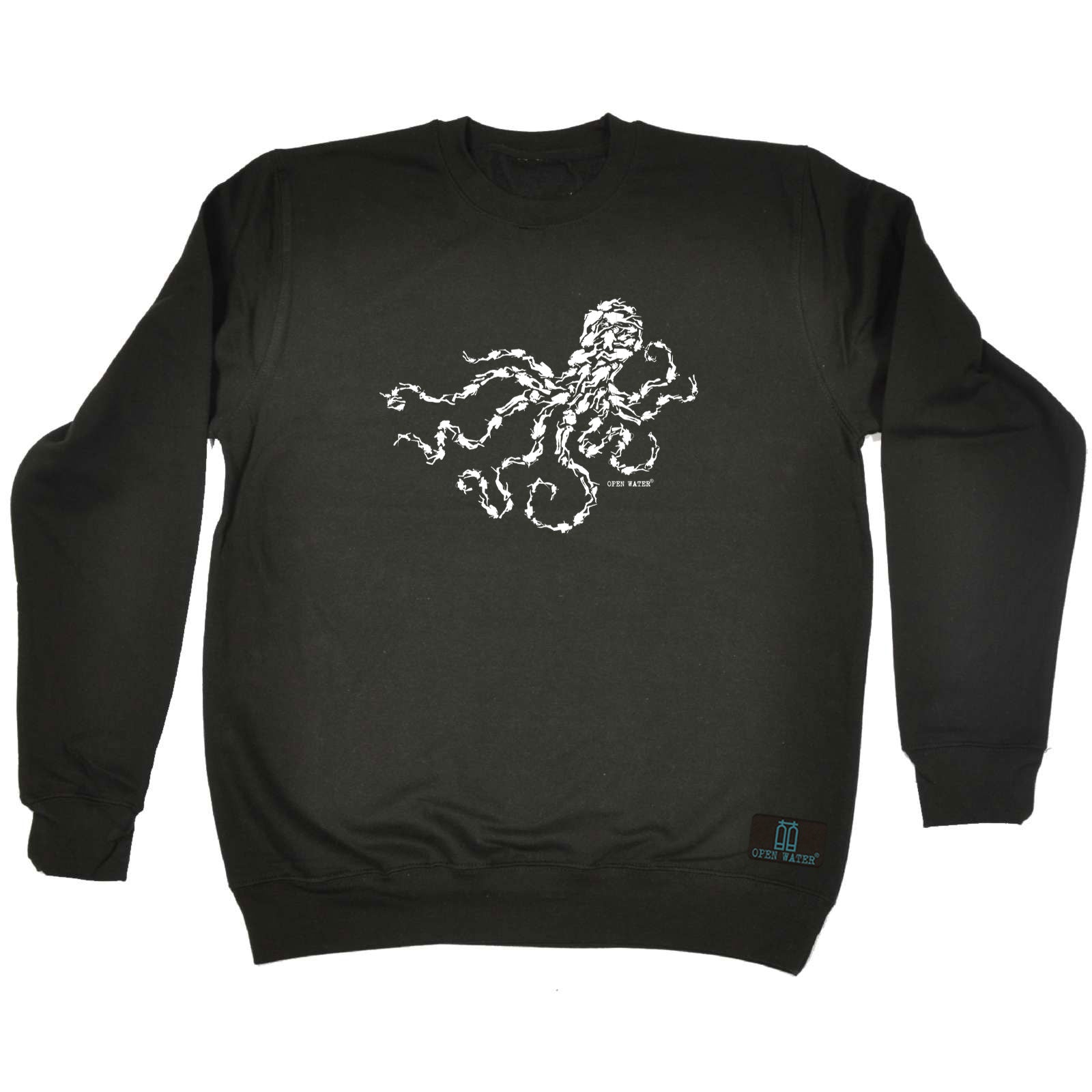 Ow Octopus Diver - Funny Sweatshirt