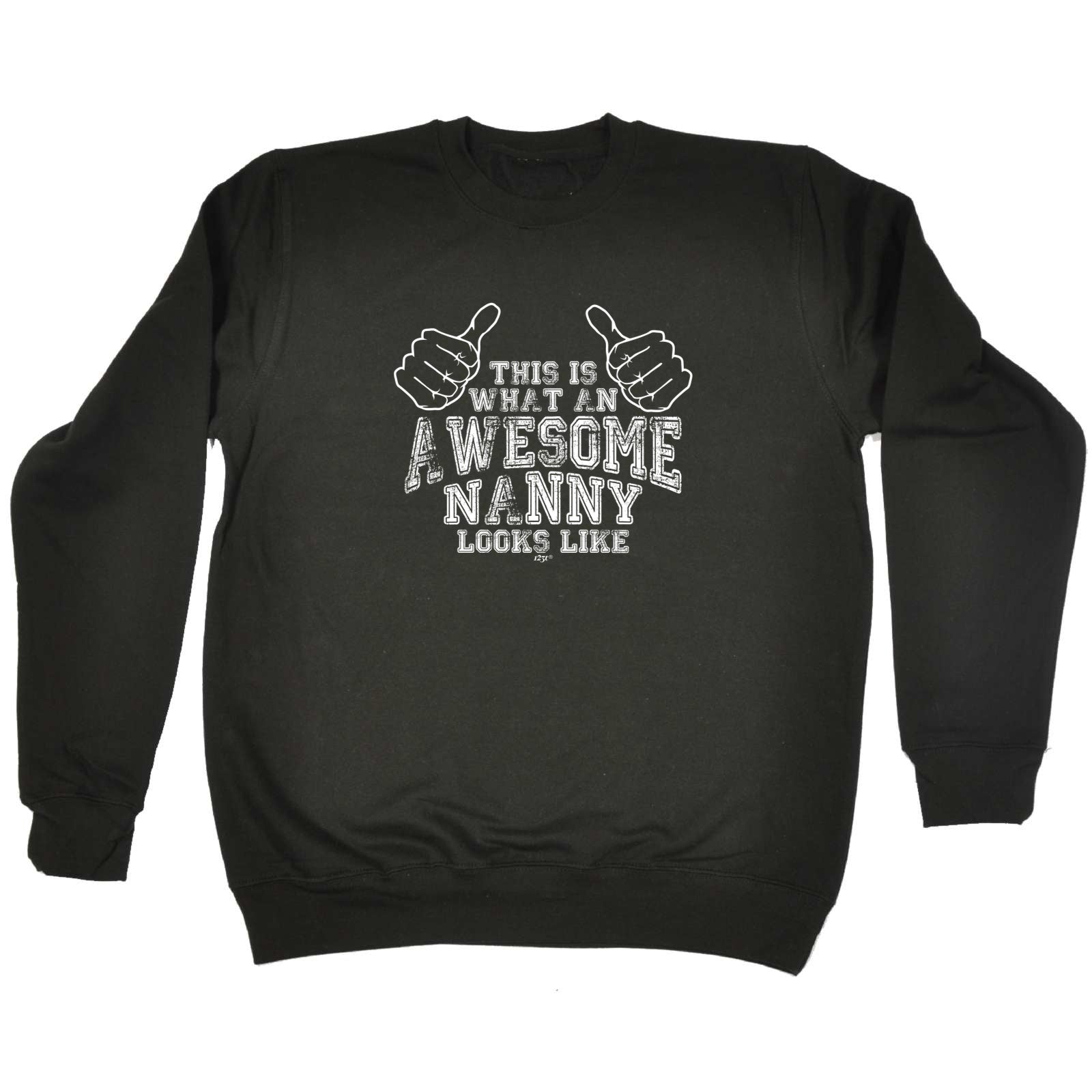 This Is What Awesome Nanny - Funny Sweatshirt