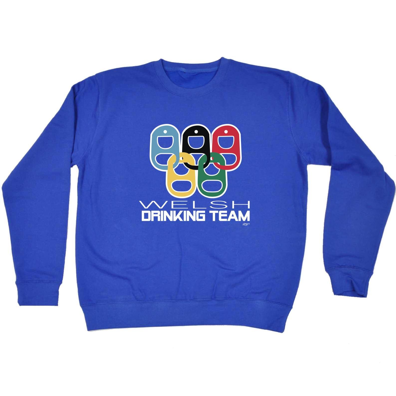 Welsh Drinking Team Rings - Funny Sweatshirt