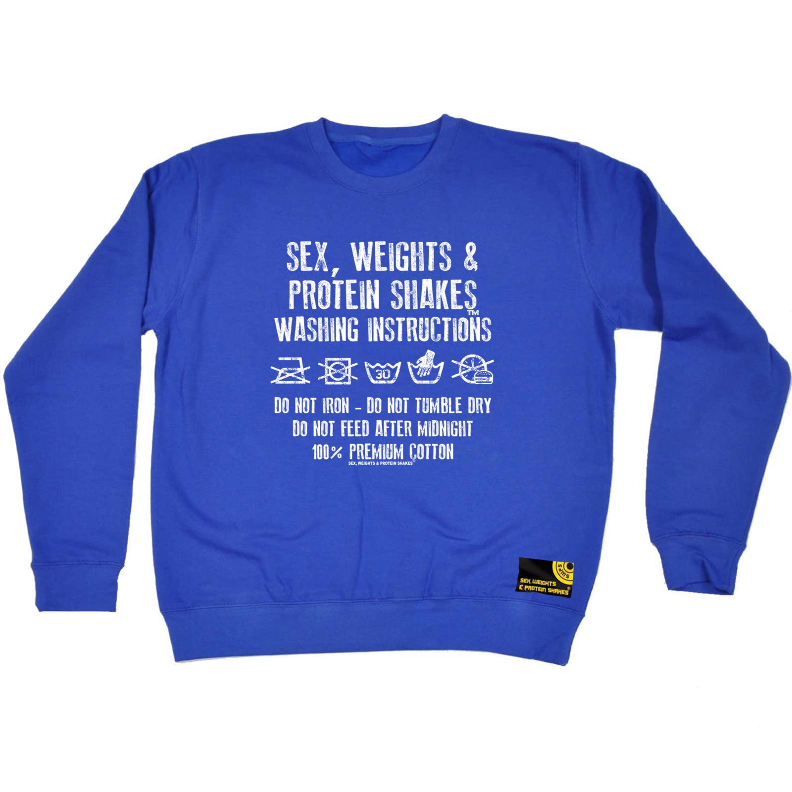 Swps Washing Instructions - Funny Sweatshirt