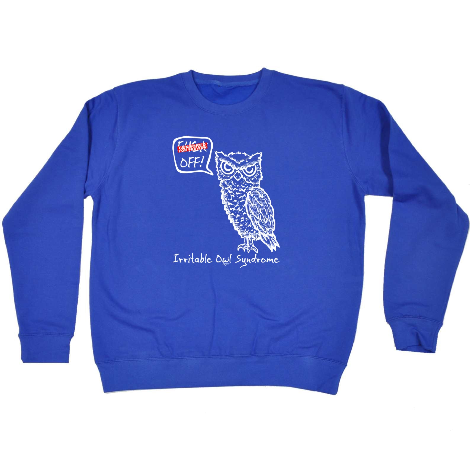Irritable Owl Syndrome - Funny Sweatshirt