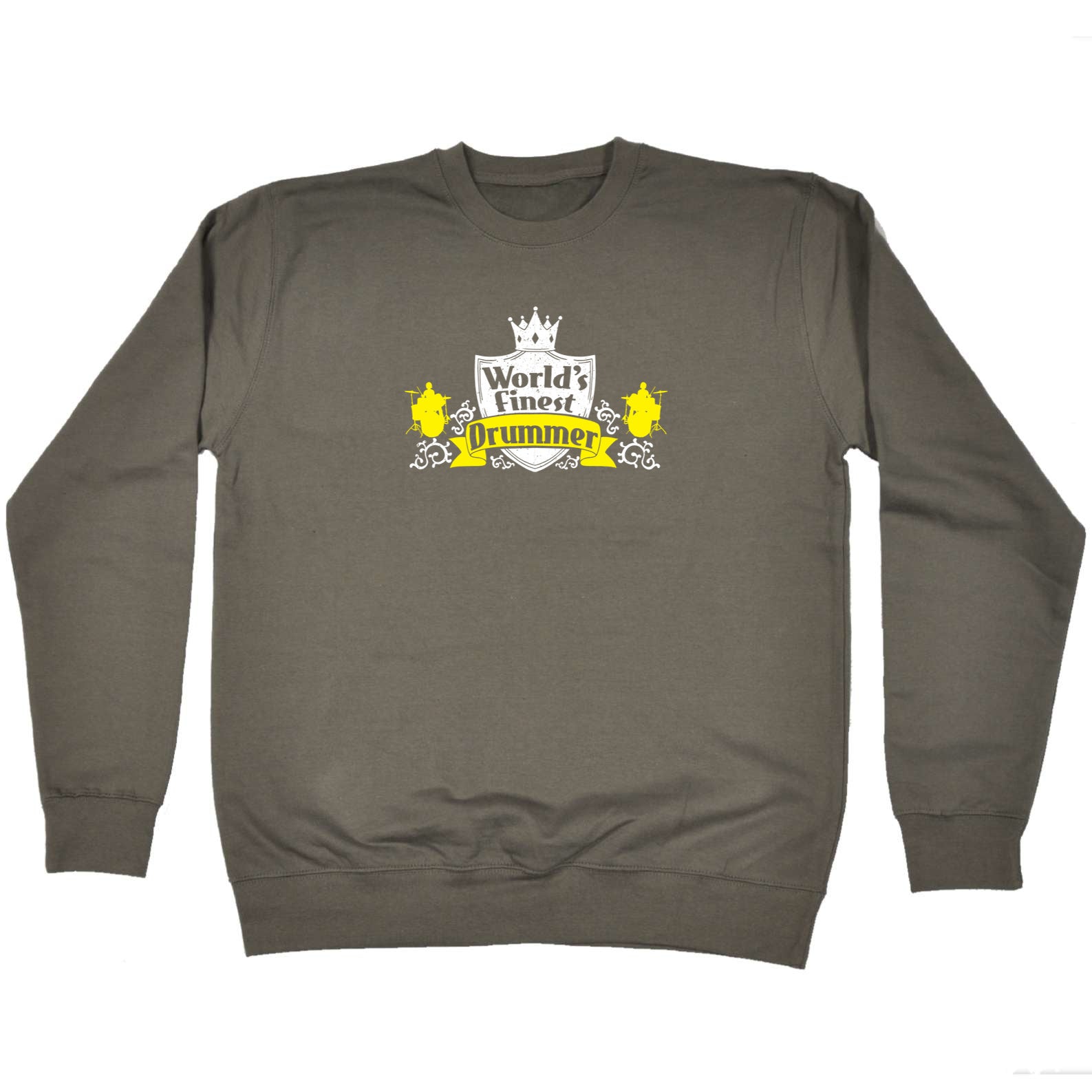 Worlds Finest Drummer - Funny Sweatshirt