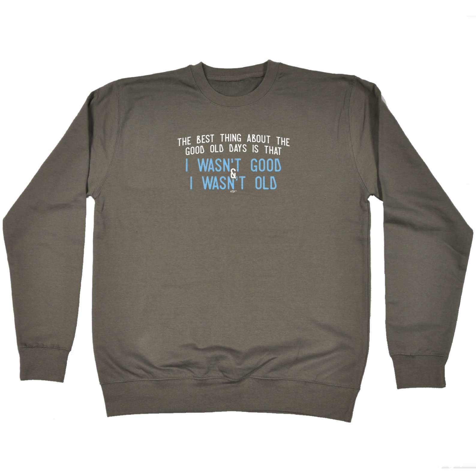 The Best Thing About The Good Old Days - Funny Sweatshirt