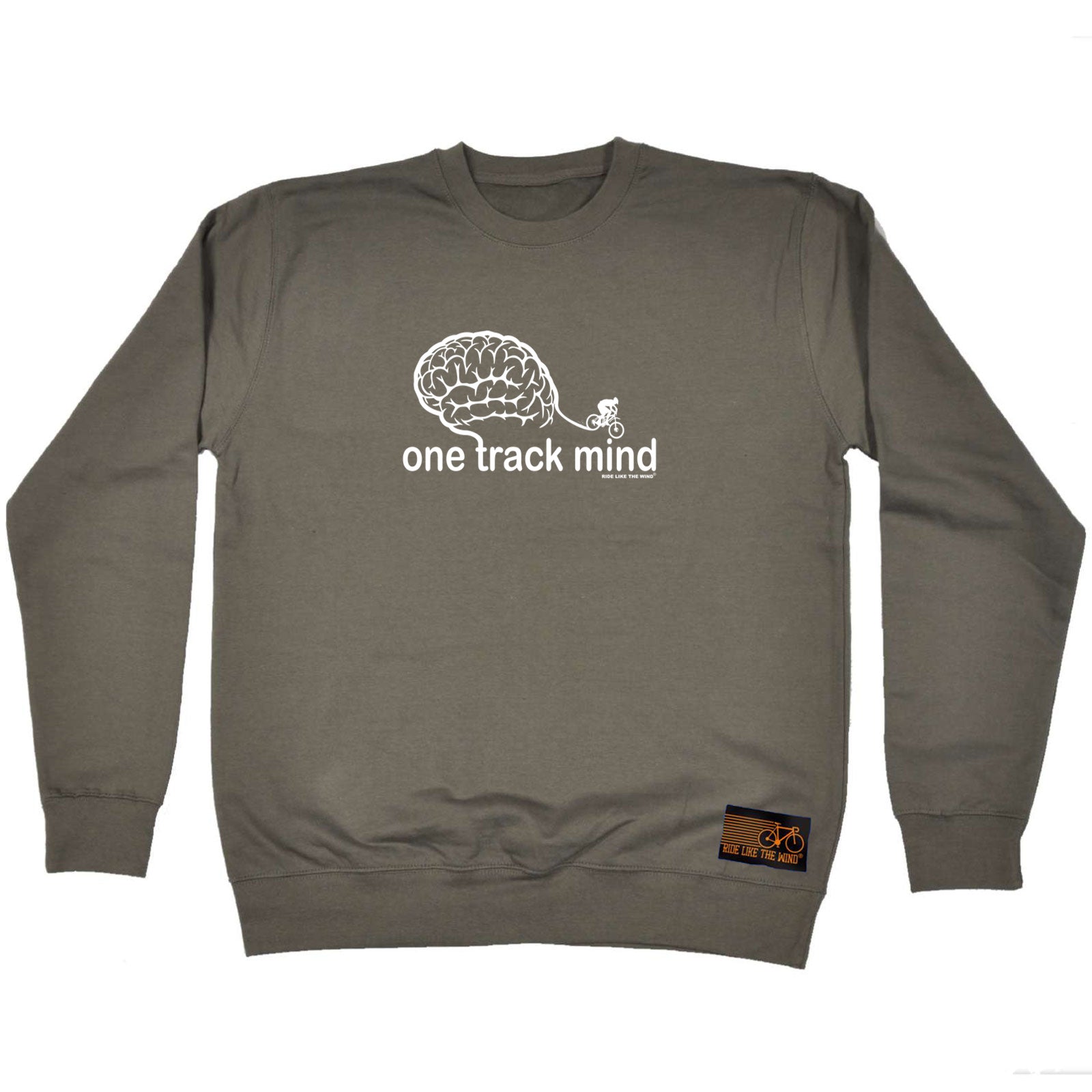 Rltw One Track Mind Bike - Funny Sweatshirt