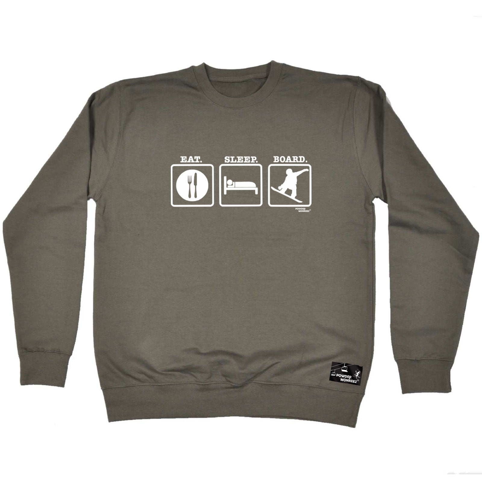 Pm Eat Sleep Board - Funny Sweatshirt