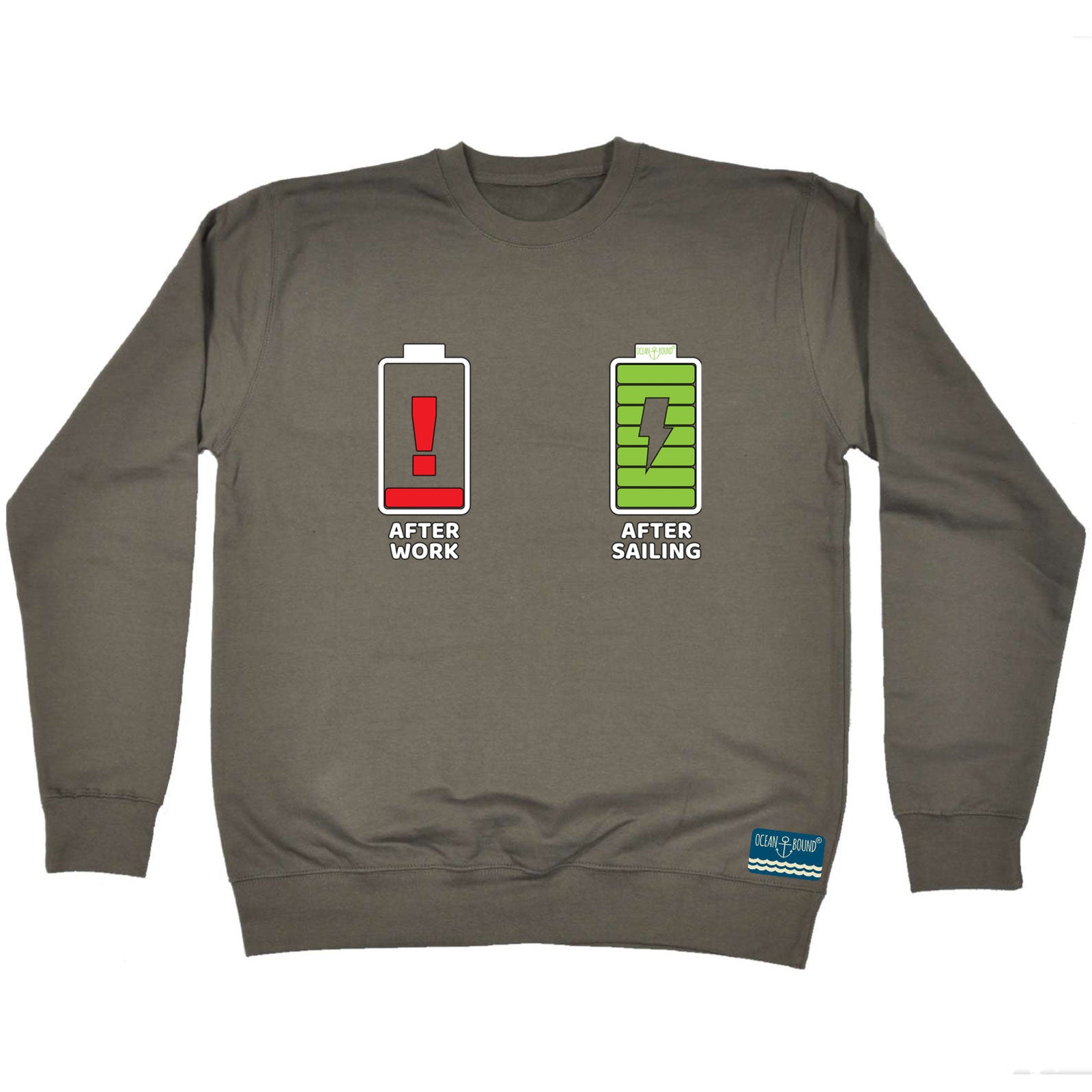 Ob After Work After Sailing - Funny Sweatshirt