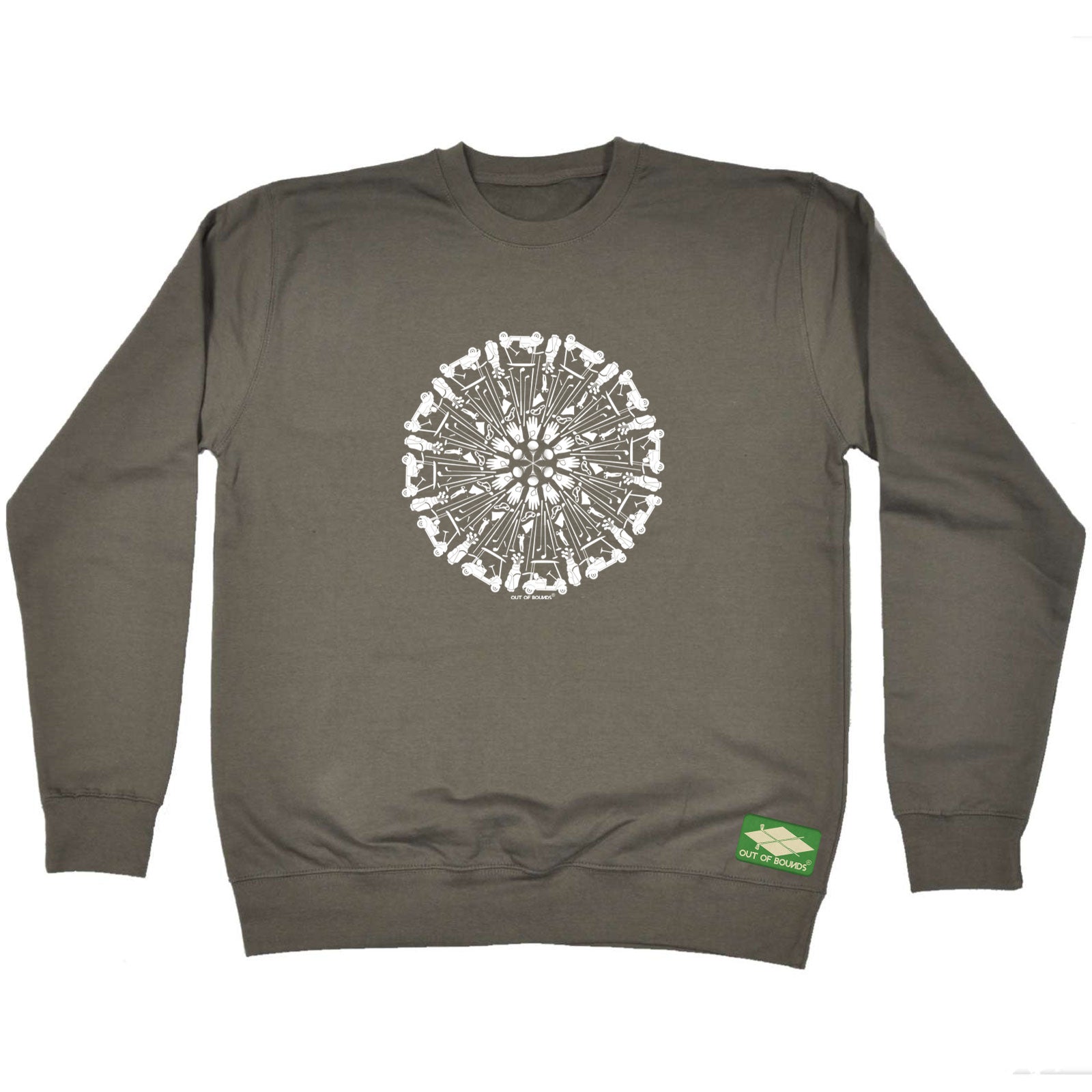 Oob Kaleidostroke Golf - Funny Sweatshirt