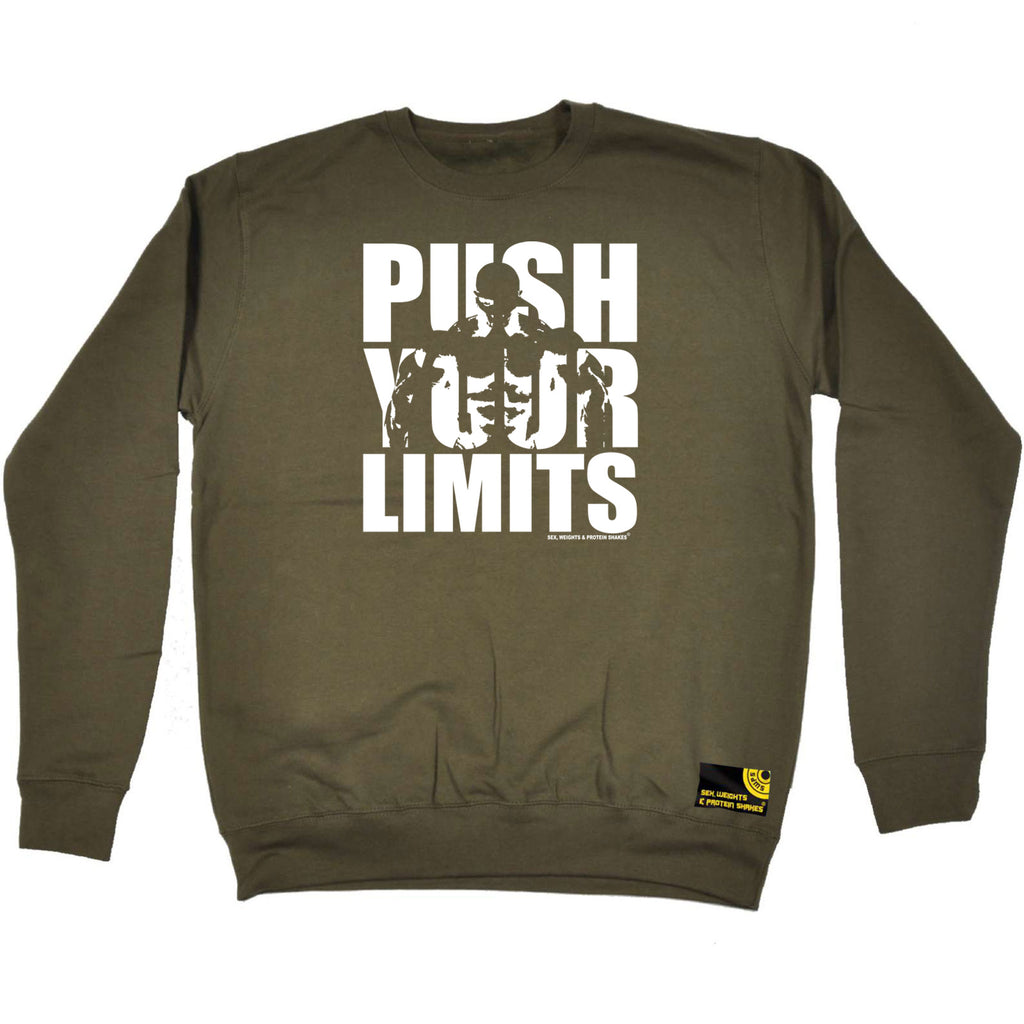 Swps Push Your Limits - Funny Sweatshirt