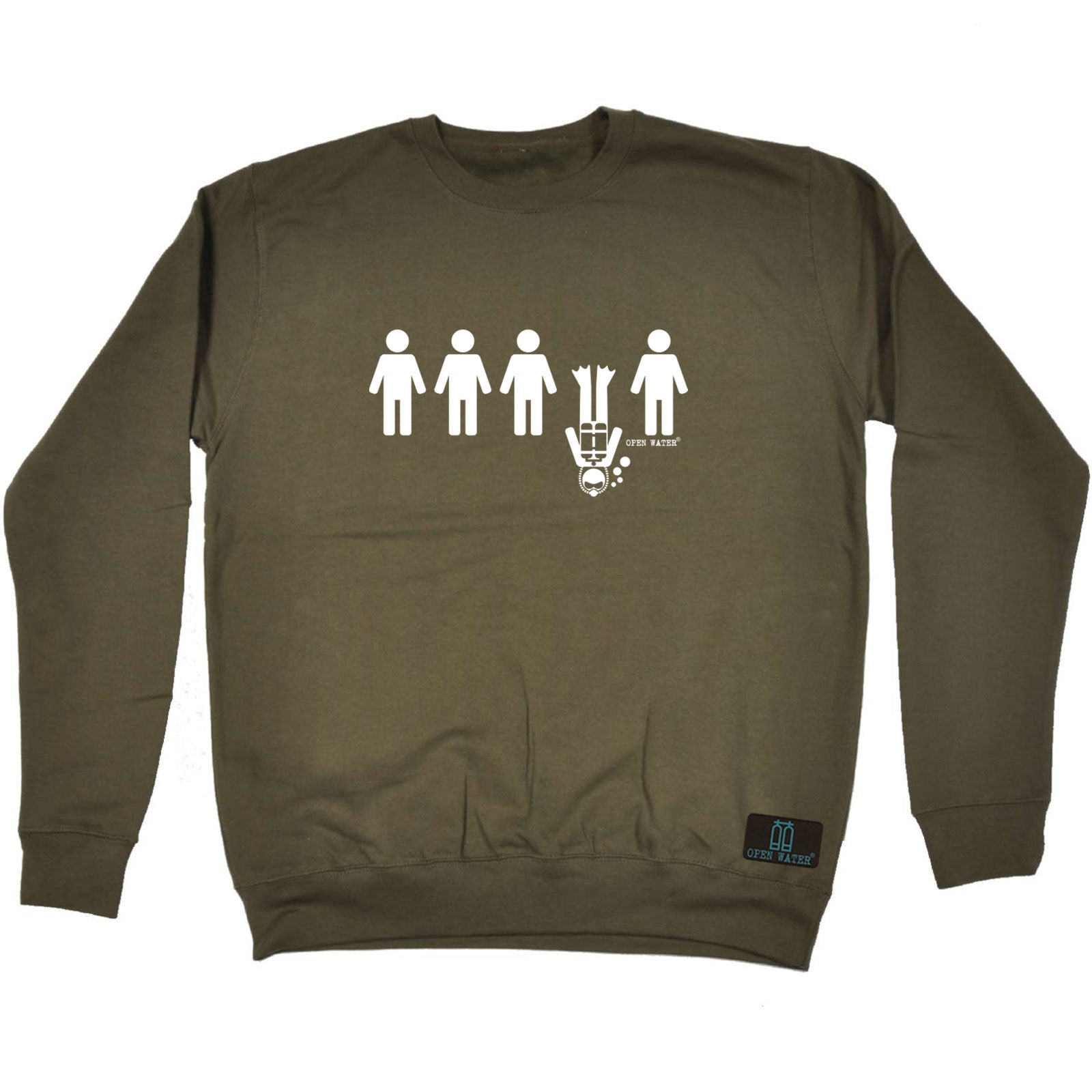 Ow 1 In Every 5 Is A Diver - Funny Sweatshirt