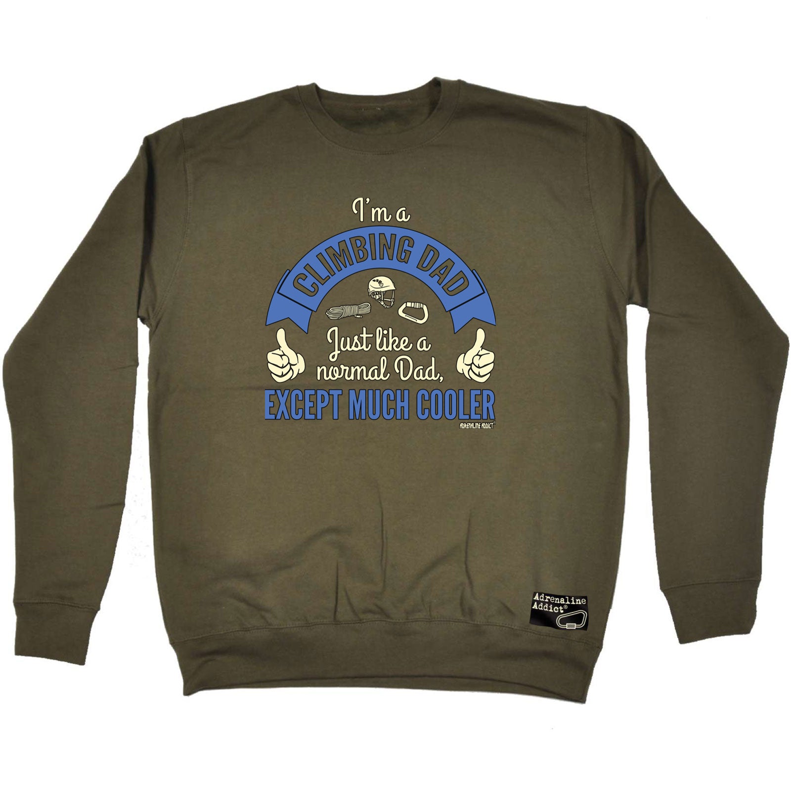Aa Im A Climbing Dad - Funny Sweatshirt