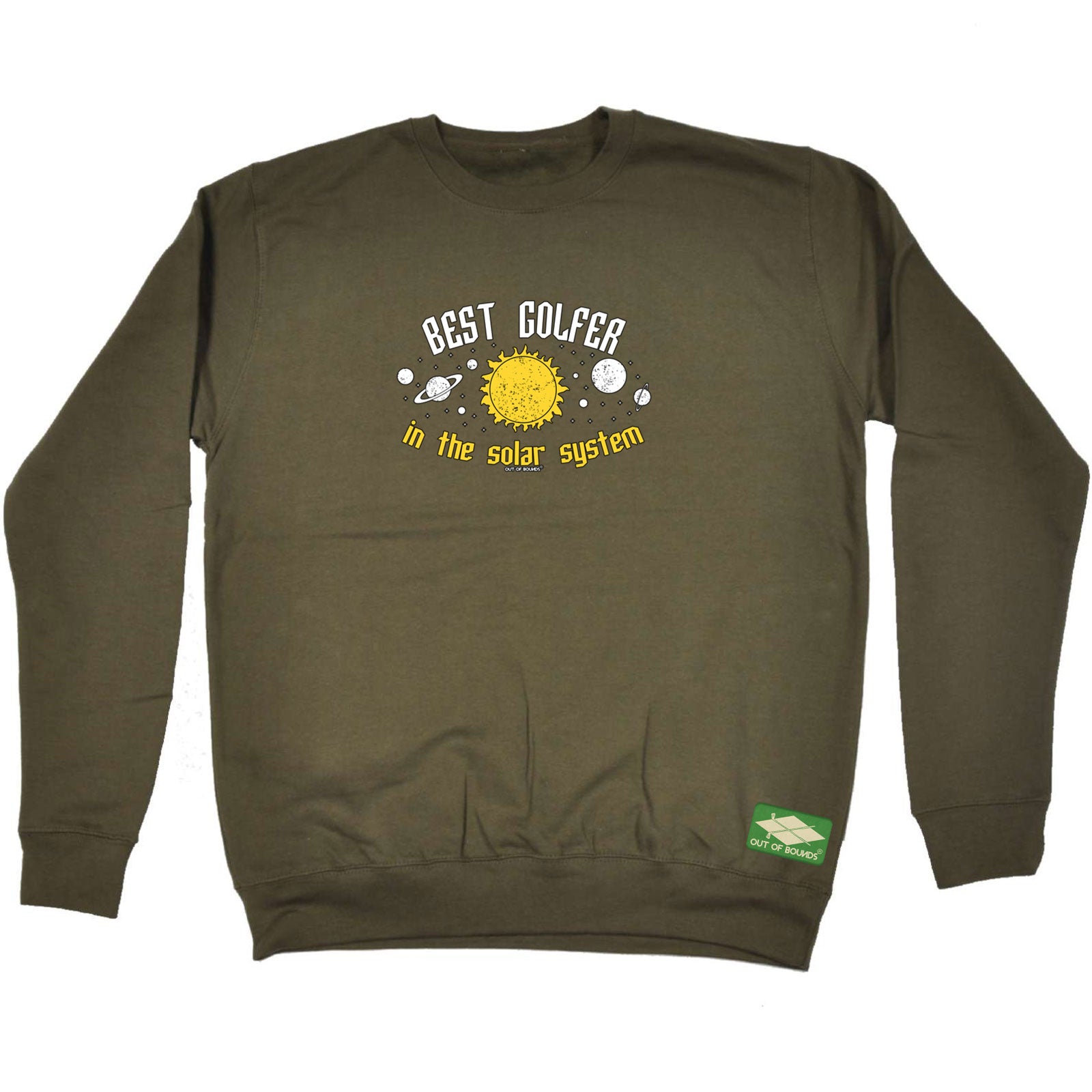 Oob Best Golfer In The Solar System - Funny Sweatshirt