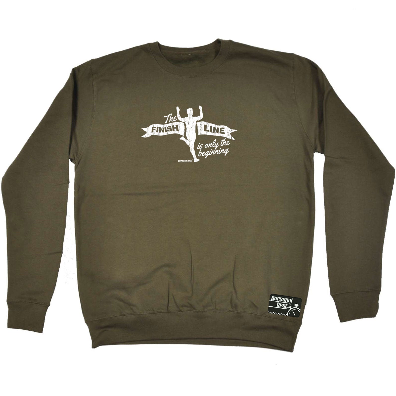 Pb Finish Line - Funny Sweatshirt