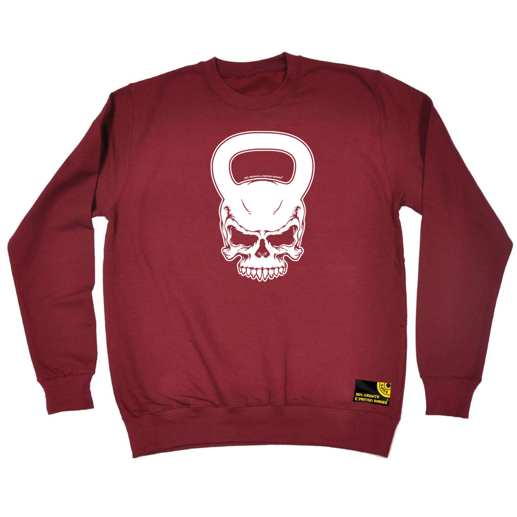 Swps Kettlebell Skull - Funny Sweatshirt