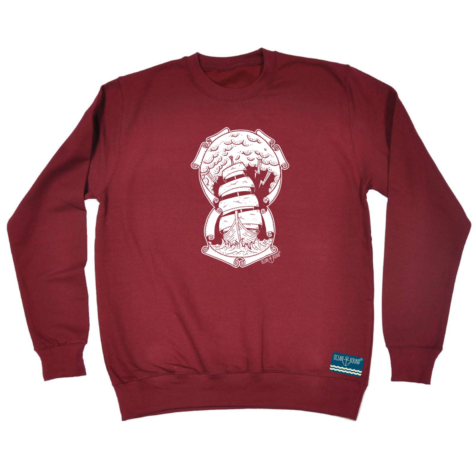 Ob Ship Through The Storm - Funny Sweatshirt