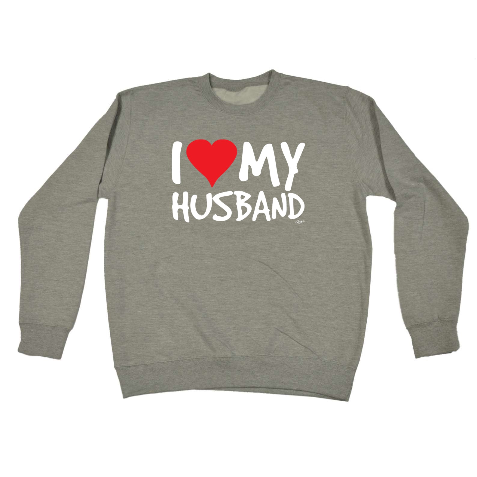 Love Heart My Husband - Funny Sweatshirt