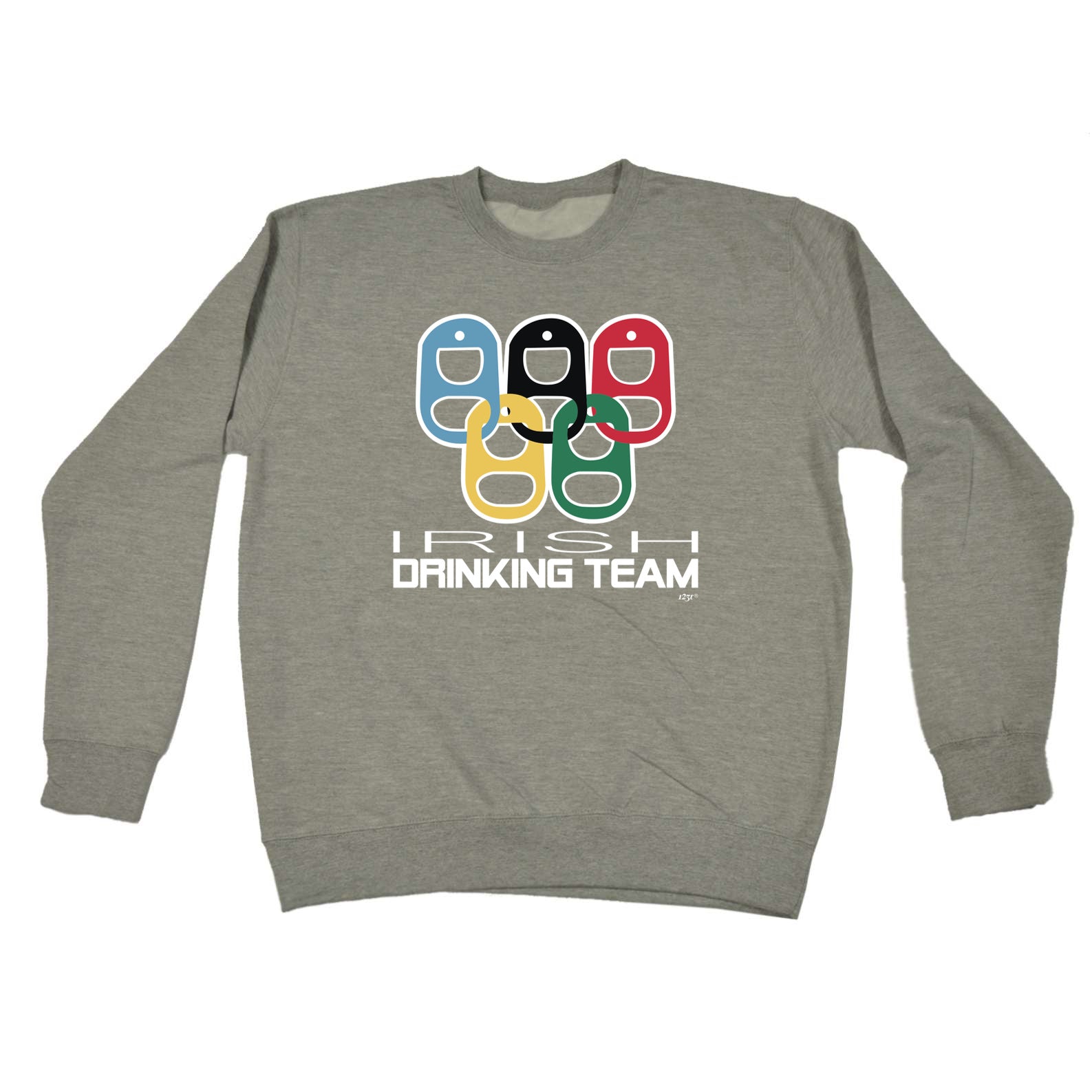Irish Drinking Team Rings - Funny Sweatshirt