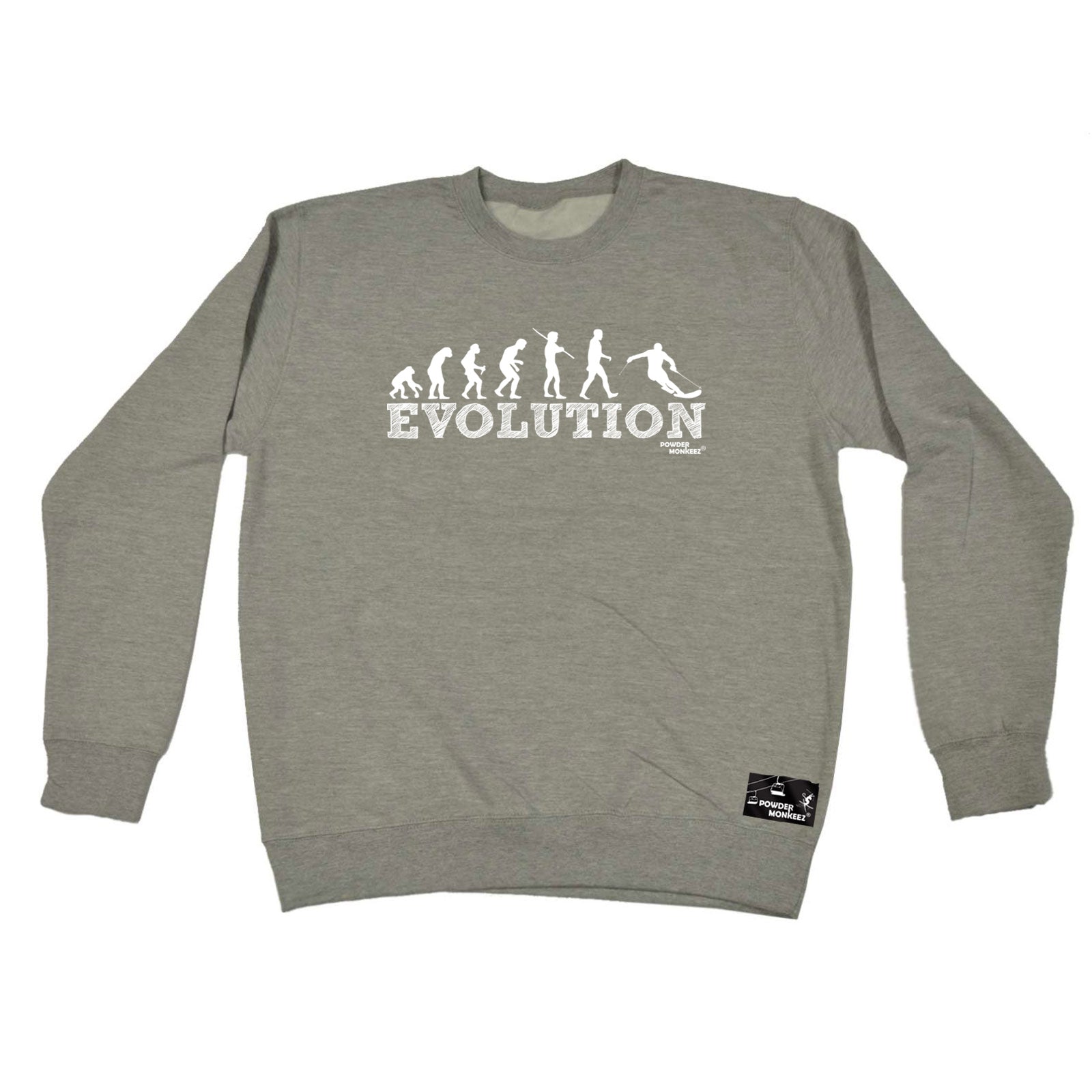 Pm Evolution Skiing - Funny Sweatshirt