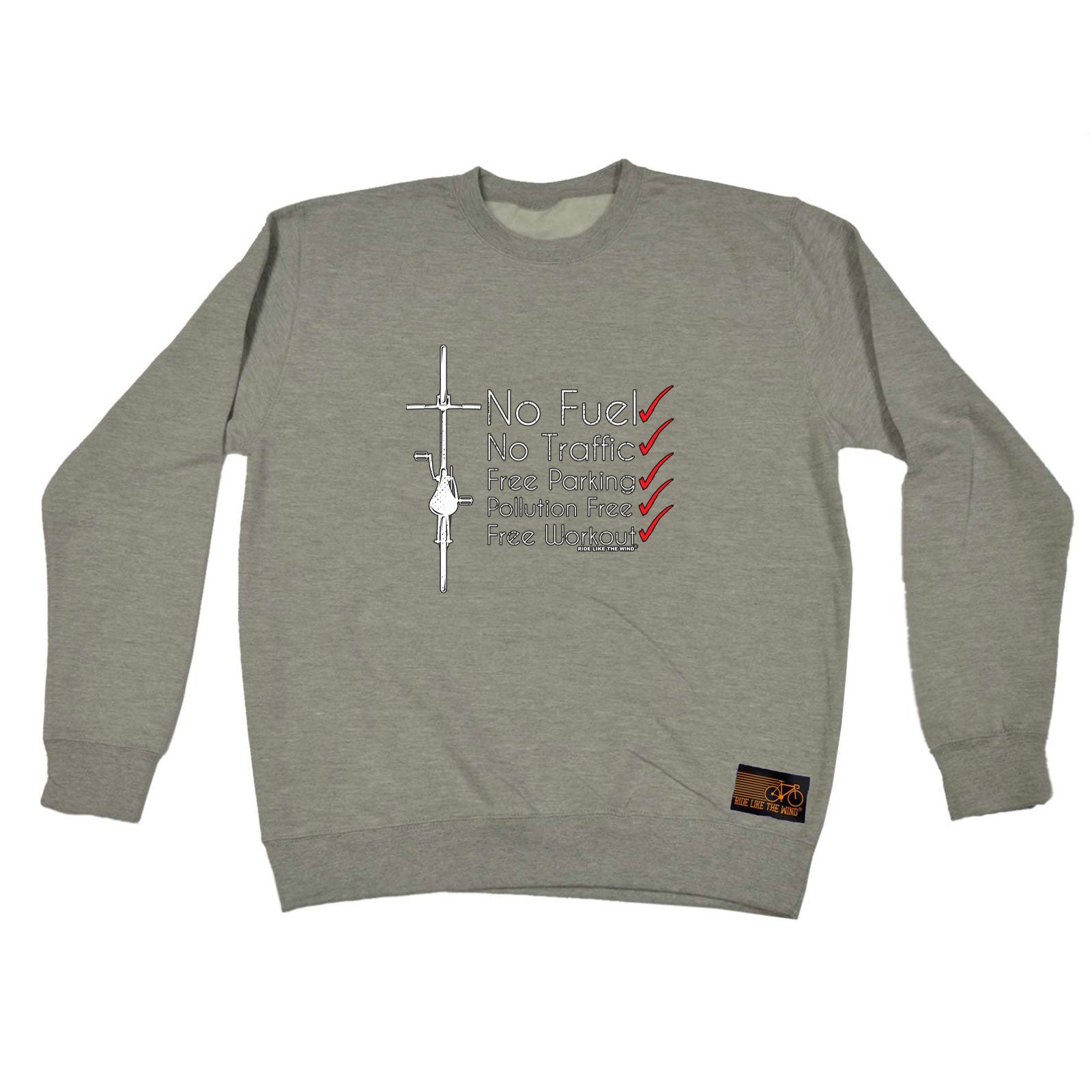 Rltw No Fuel No Traffic - Funny Sweatshirt