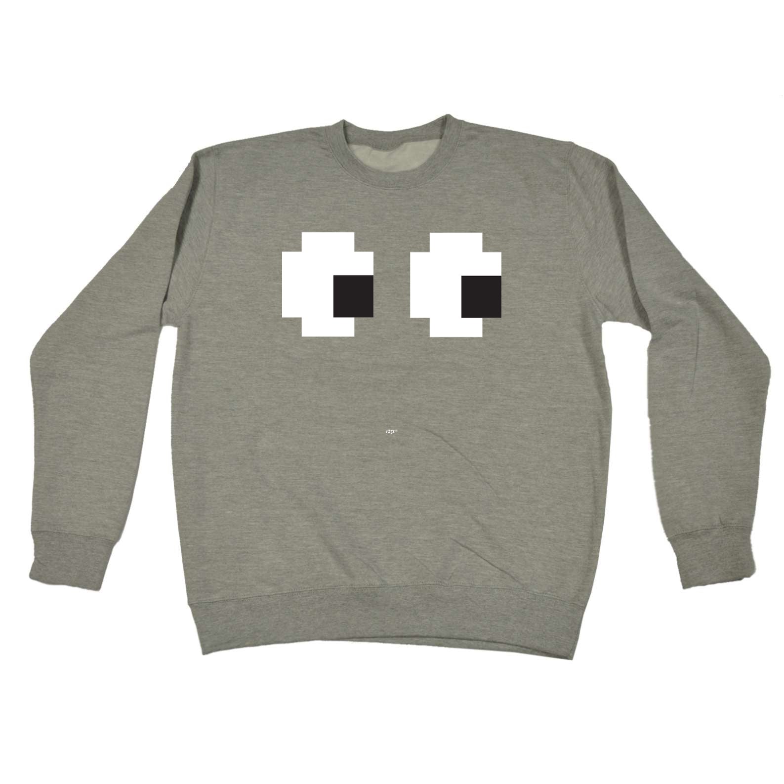 Pixel Eyes - Funny Sweatshirt