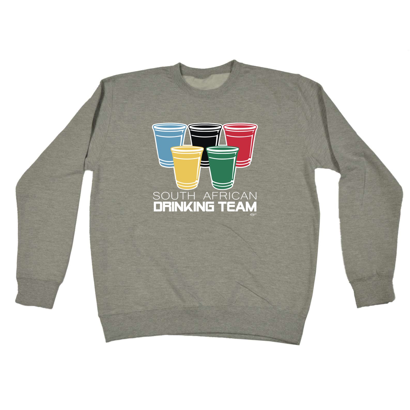 South African Drinking Team Glasses - Funny Sweatshirt