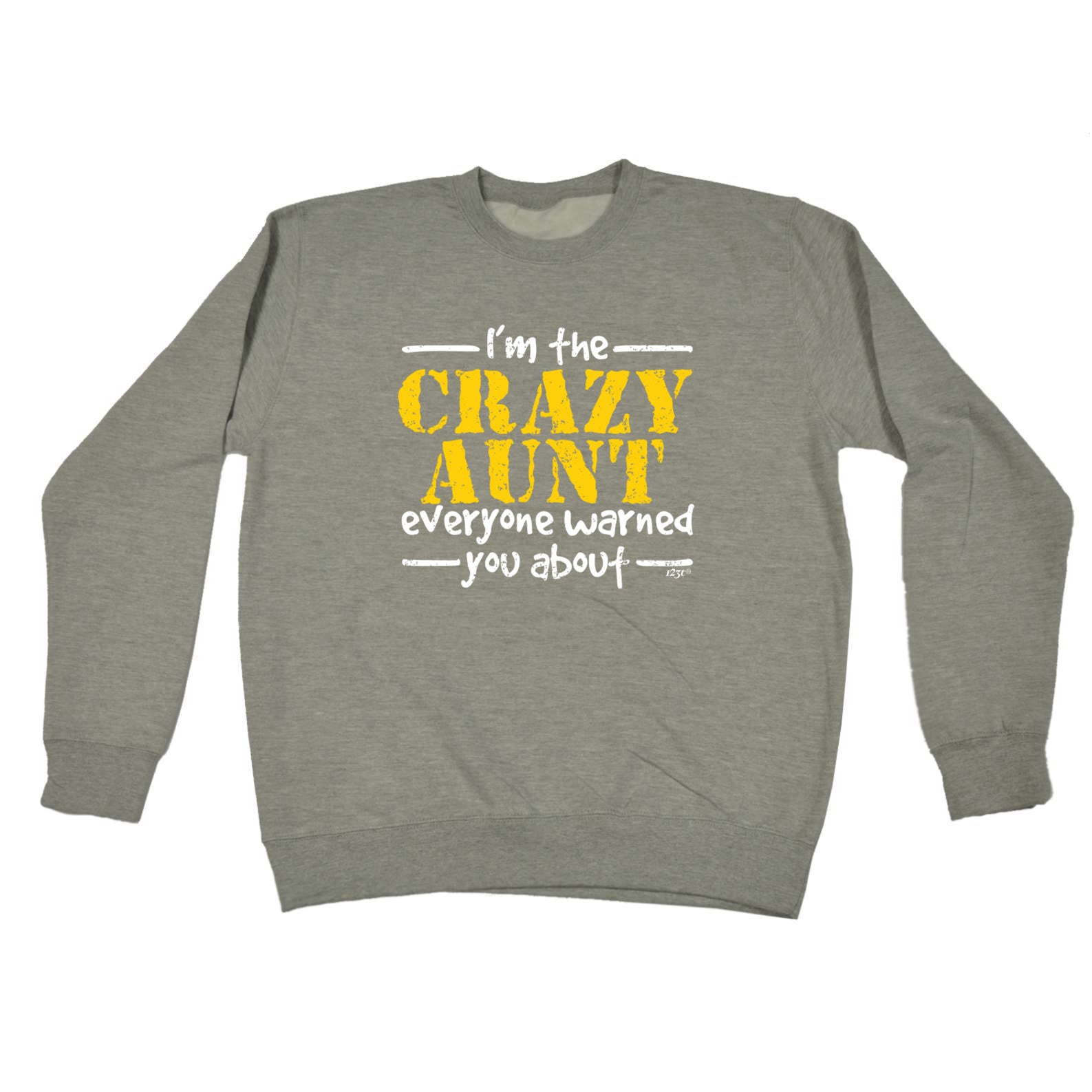 Im The Crazy Aunt Everyone Warned - Funny Sweatshirt