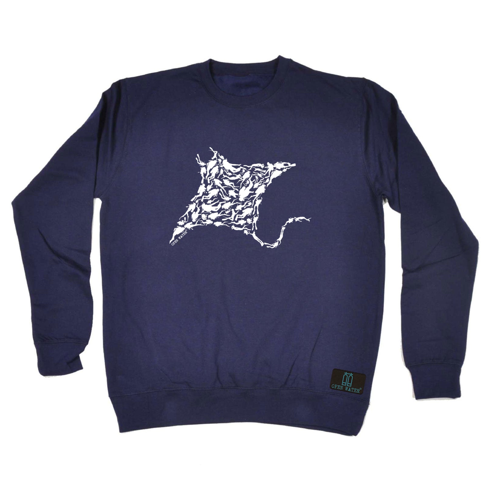 Ow Manta Ray - Funny Sweatshirt