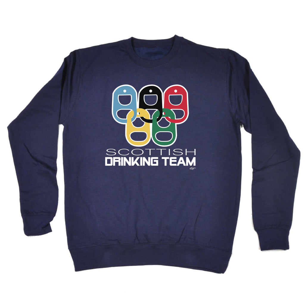 Scottish Drinking Team Rings - Funny Sweatshirt