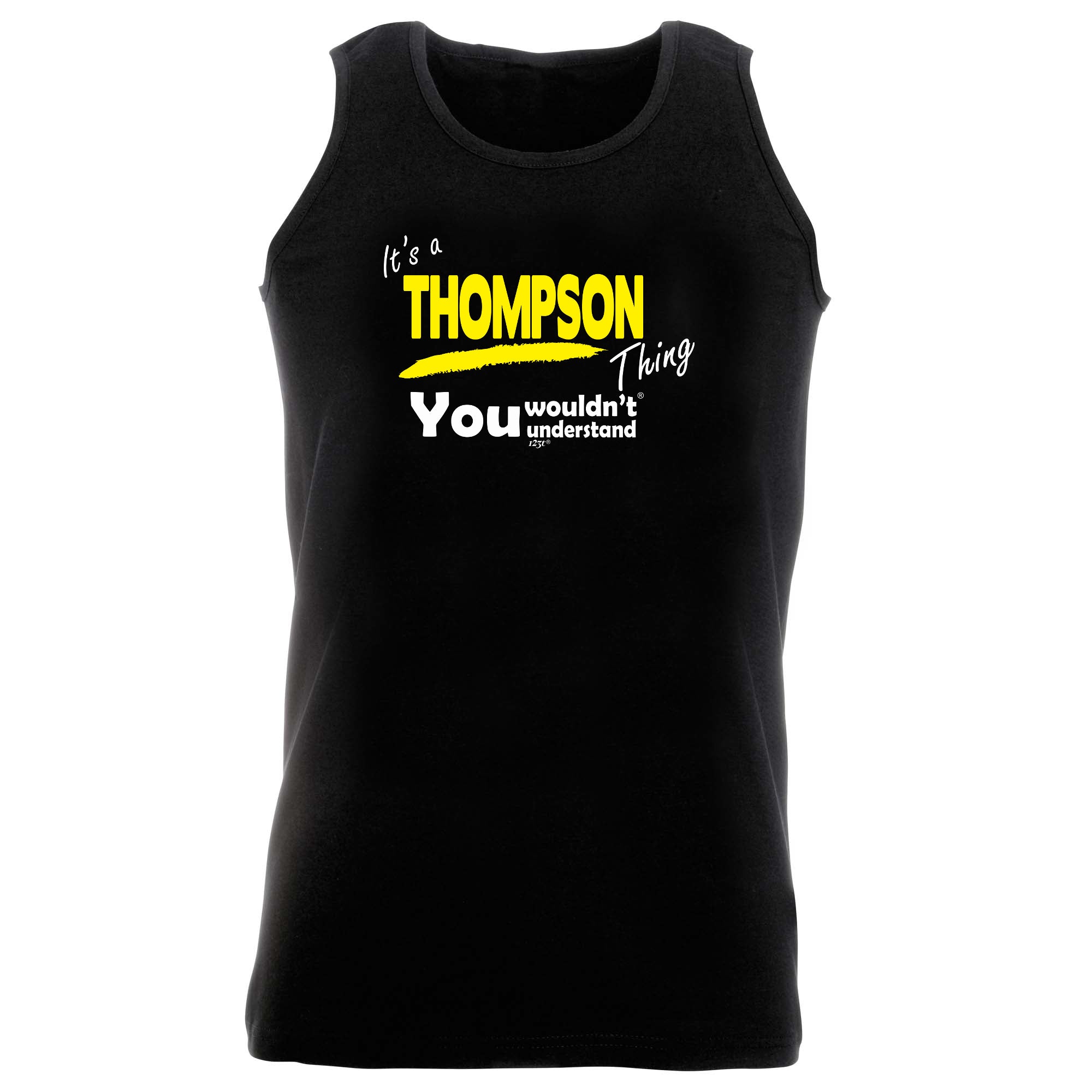 Thompson V1 Surname Thing - Funny Vest Singlet Unisex Tank Top