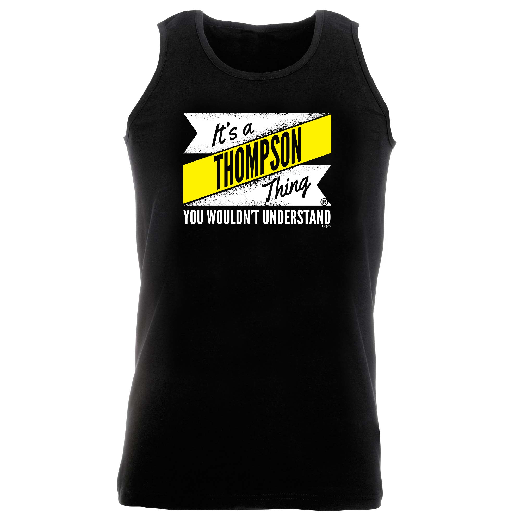 Thompson V2 Surname Thing - Funny Vest Singlet Unisex Tank Top