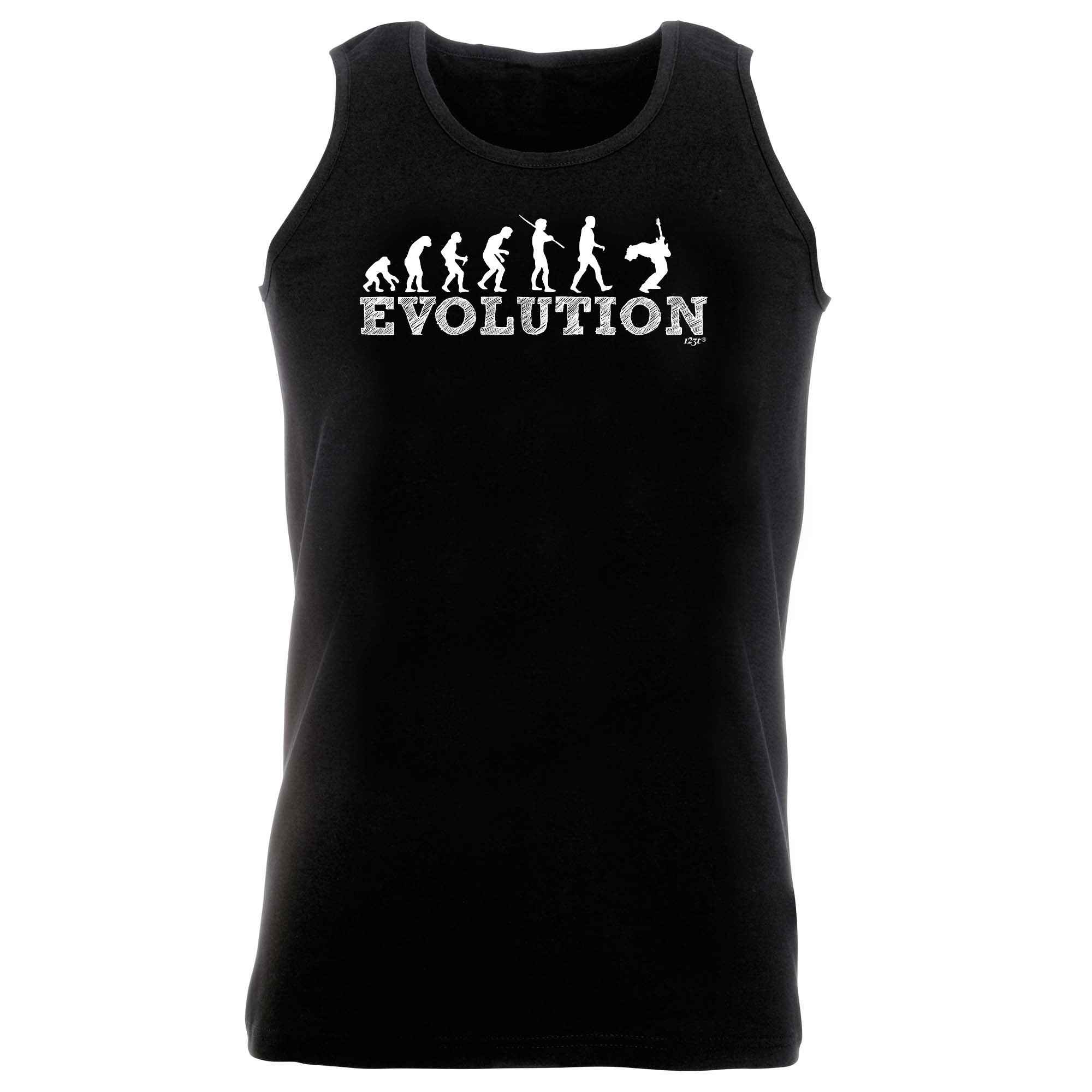 Evolution Guitar - Funny Vest Singlet Unisex Tank Top