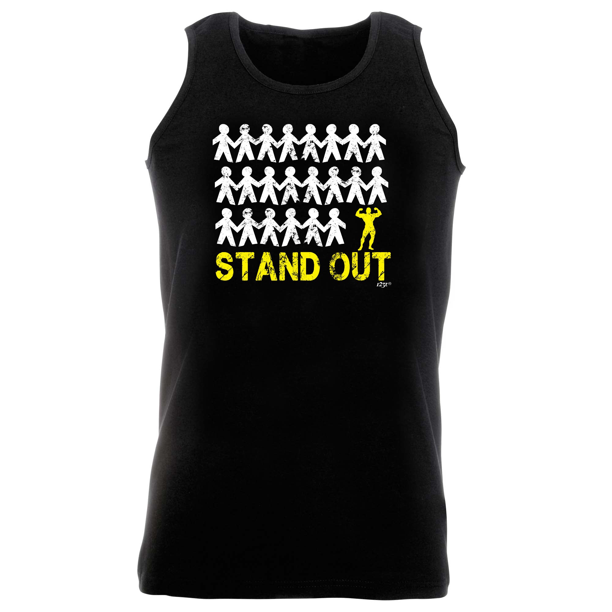 Stand Out Bodybuilder - Funny Vest Singlet Unisex Tank Top