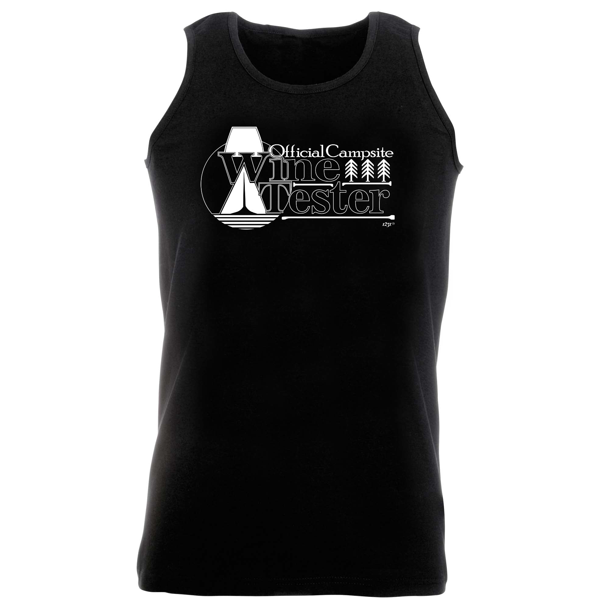 Official Campsite Wine Tester - Funny Vest Singlet Unisex Tank Top