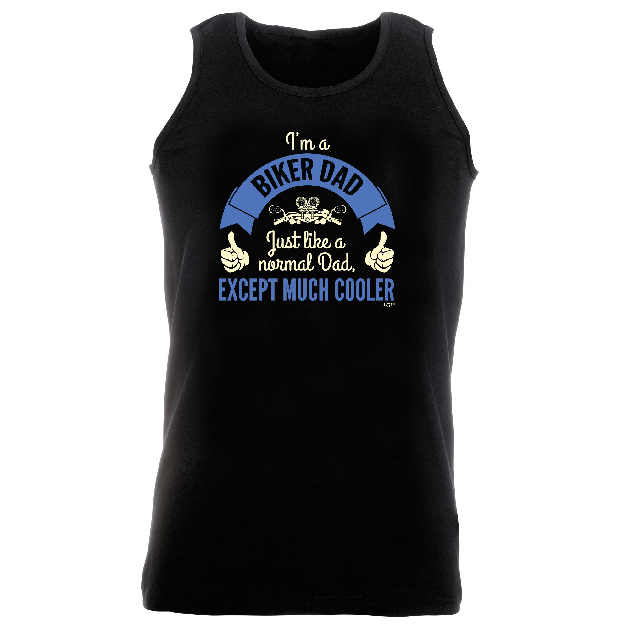 Im A Biker Dad - Funny Vest Singlet Unisex Tank Top
