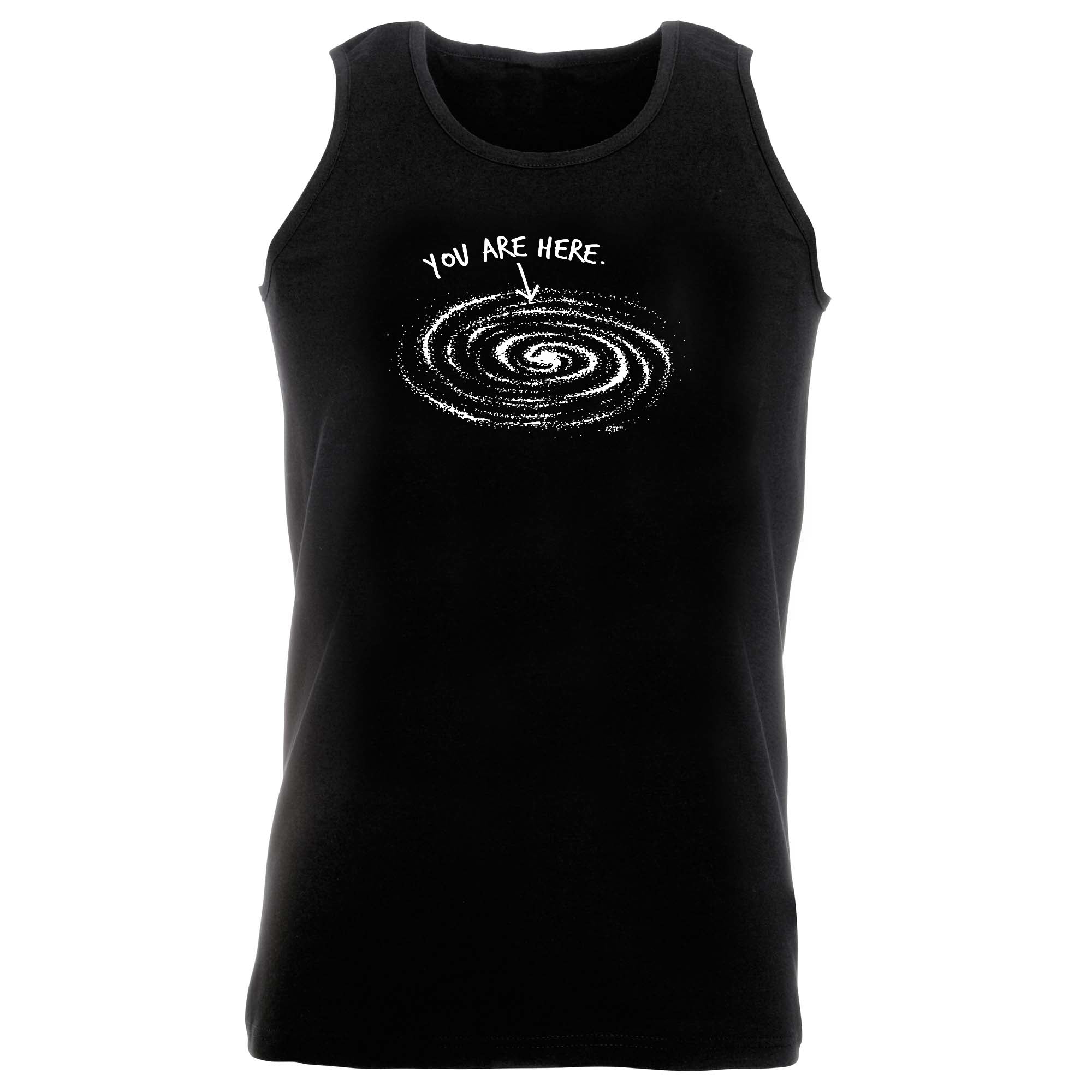 You Are Here - Funny Vest Singlet Unisex Tank Top