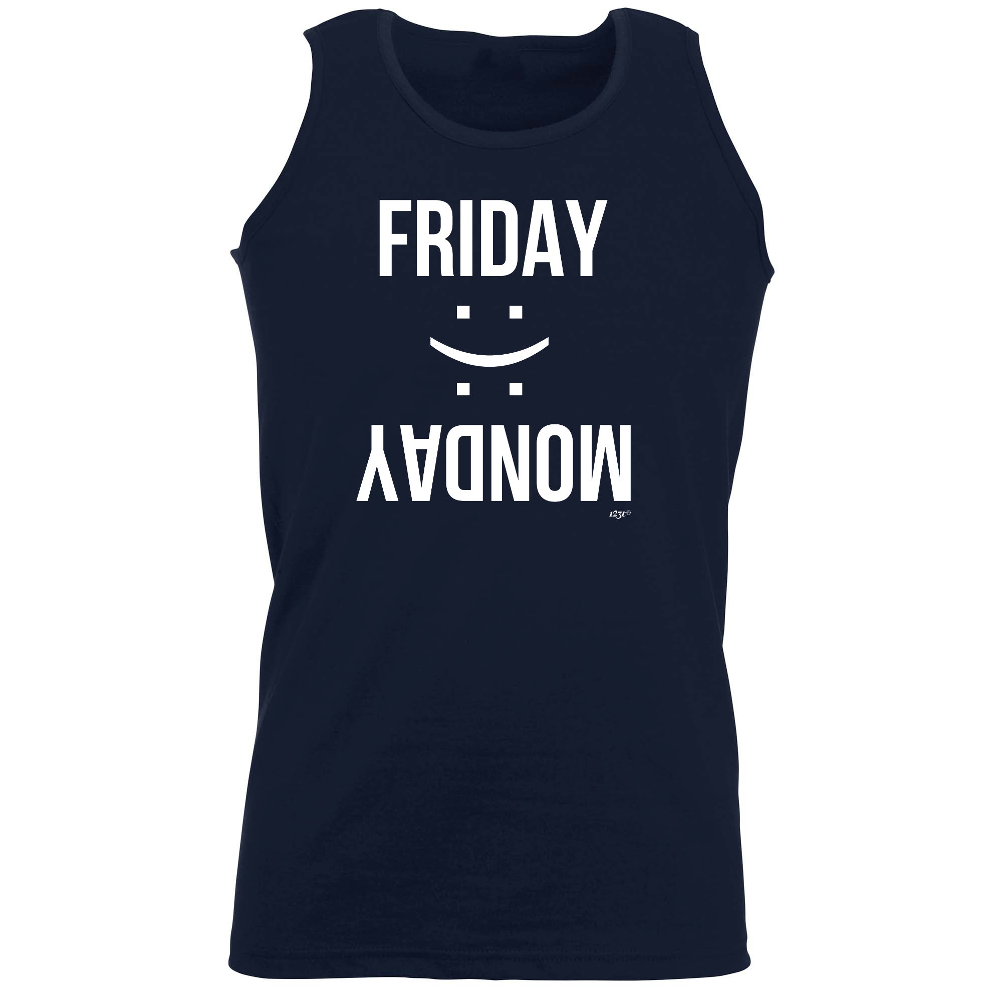 Friday Monday - Funny Vest Singlet Unisex Tank Top