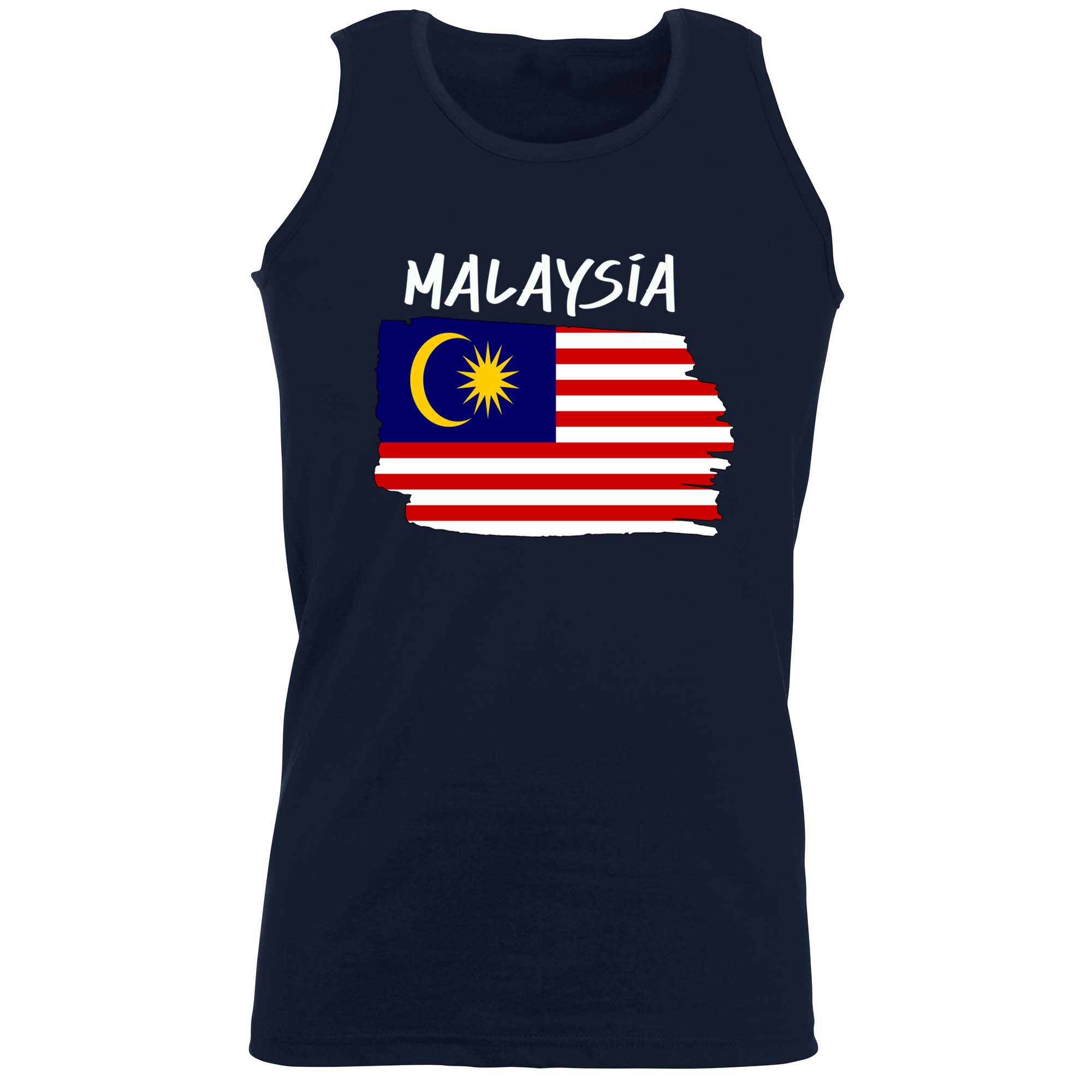 Malaysia - Funny Vest Singlet Unisex Tank Top