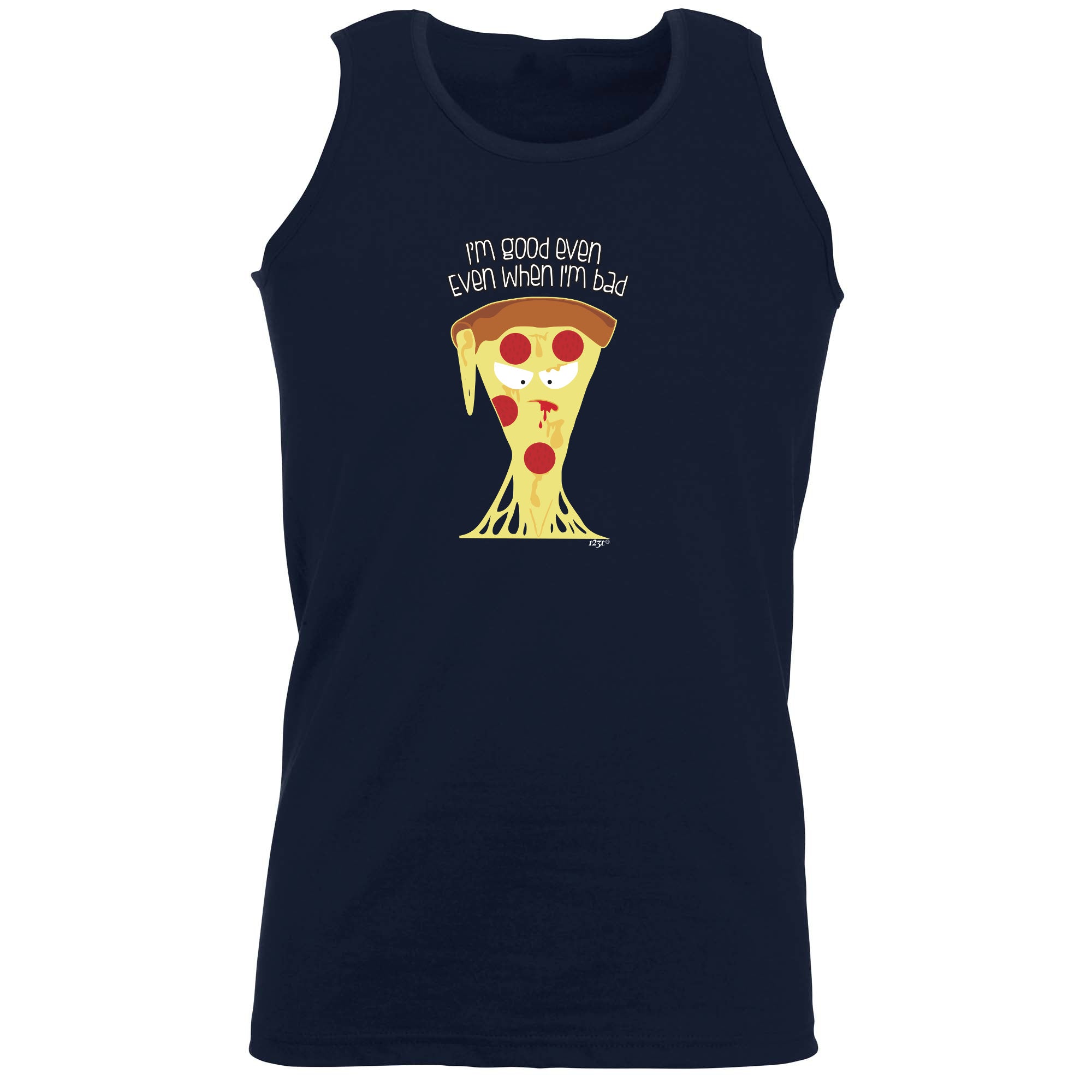 Im Good Even When Im Bad - Funny Vest Singlet Unisex Tank Top