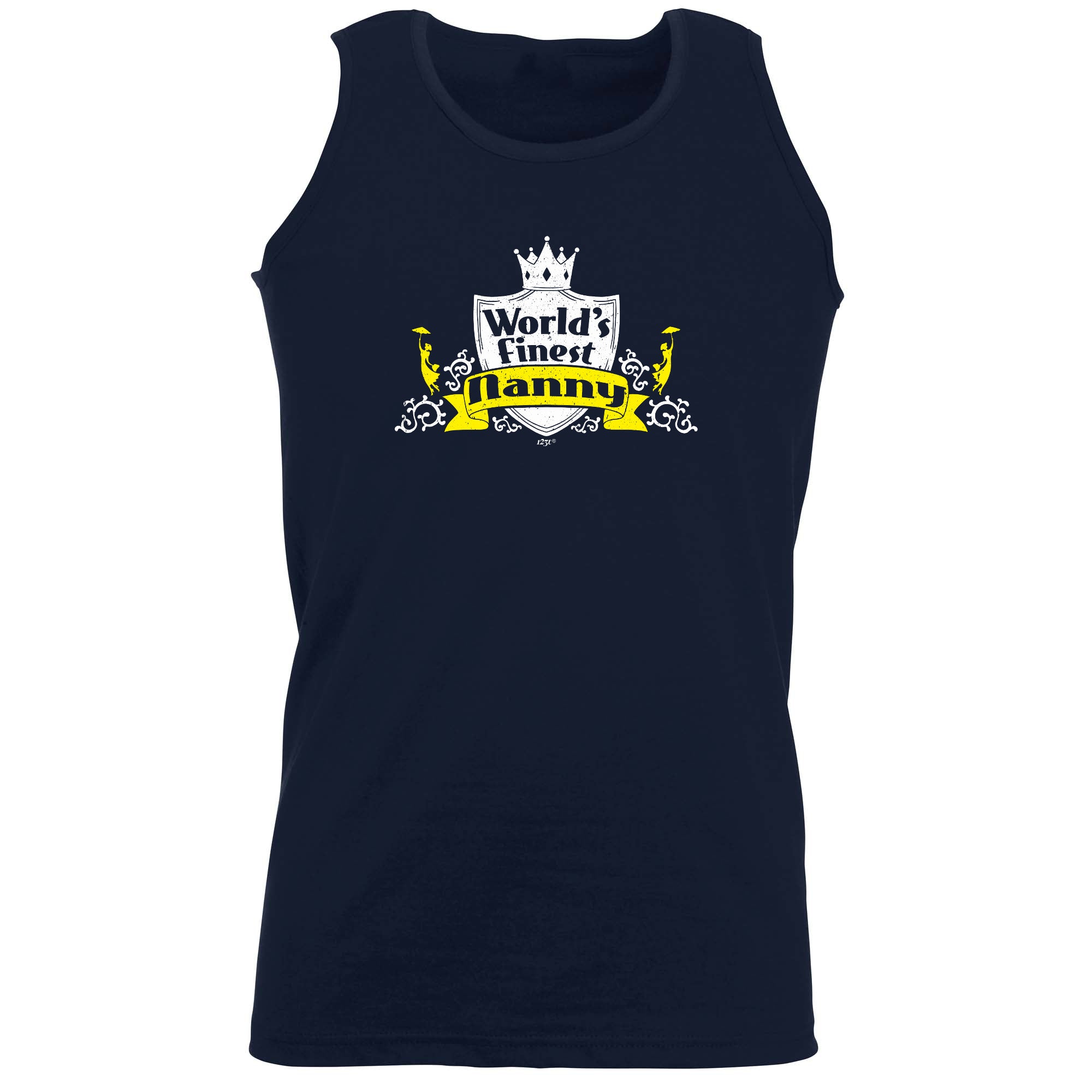 Worlds Finest Nanny - Funny Vest Singlet Unisex Tank Top