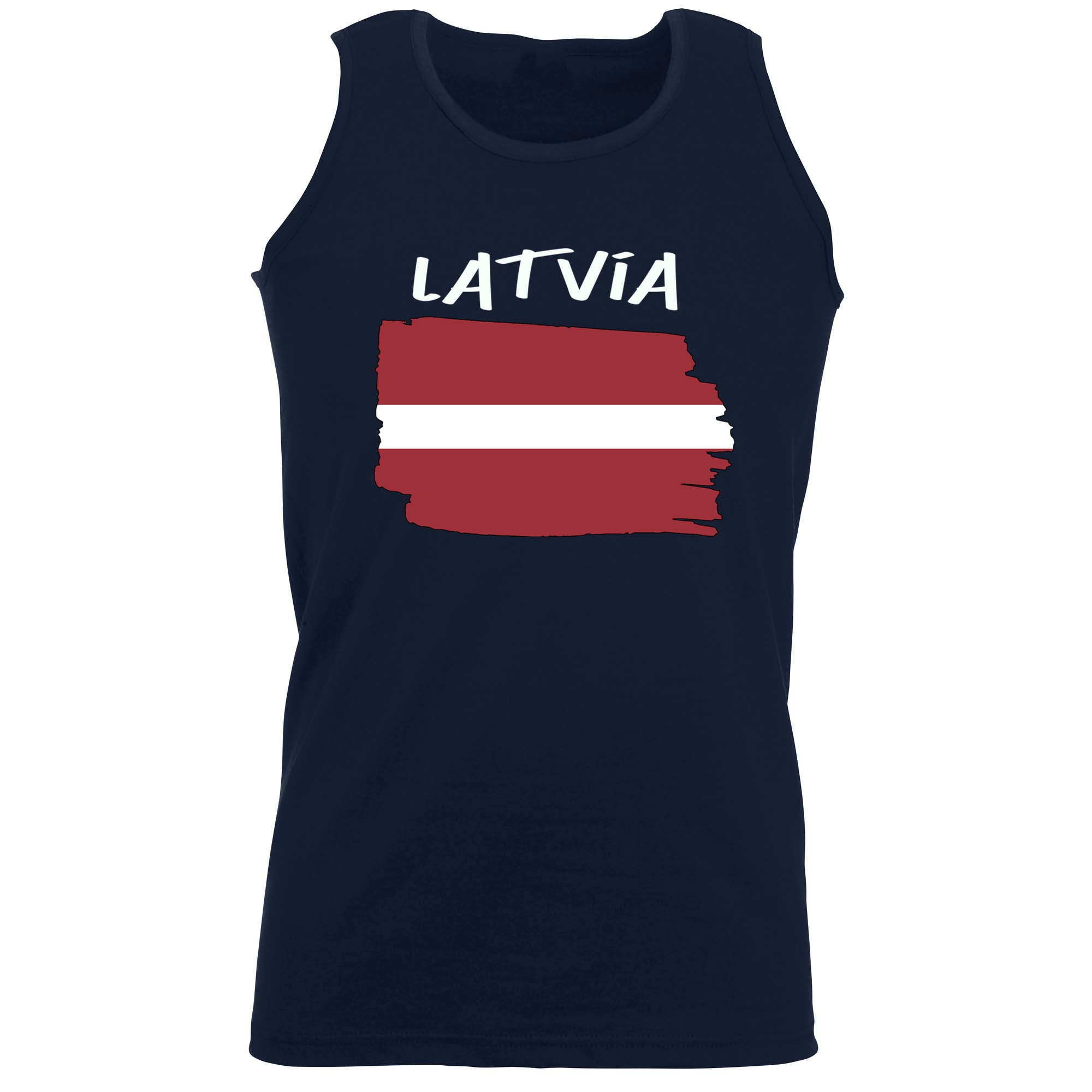 Latvia - Funny Vest Singlet Unisex Tank Top