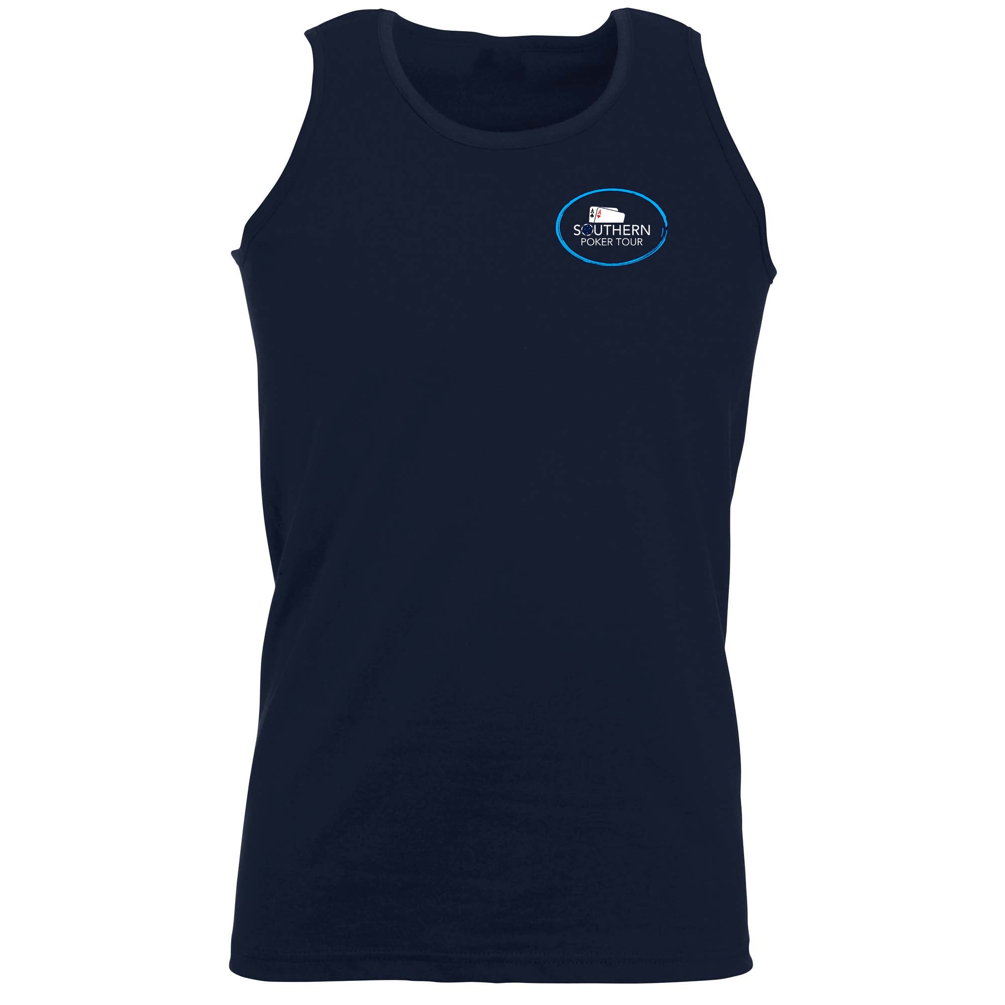 Spt Southern Poker Tour Breast Clear - Funny Vest Singlet Unisex Tank Top