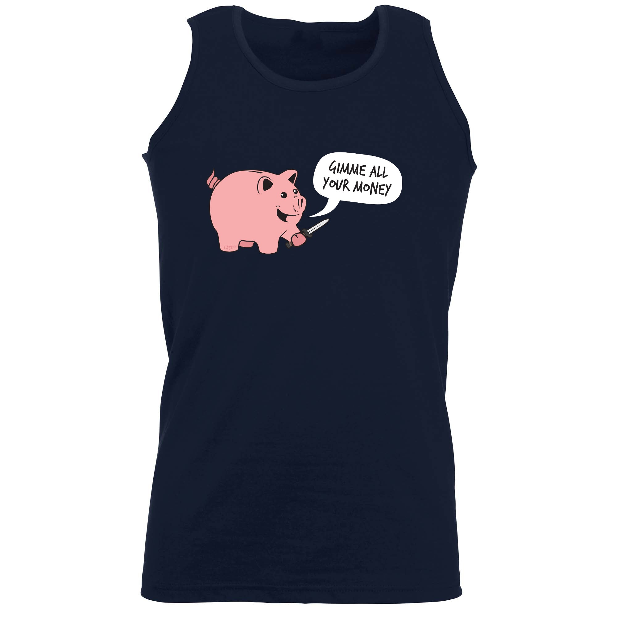 Gimme Your Money - Funny Vest Singlet Unisex Tank Top