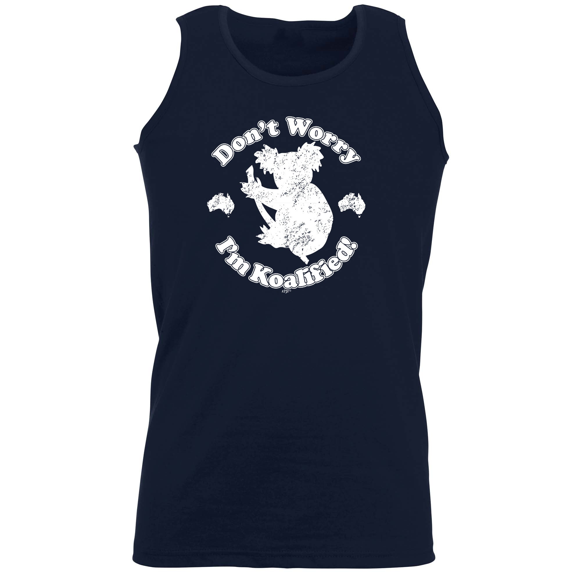 Dont Worry Im Koalified Koala - Funny Vest Singlet Unisex Tank Top