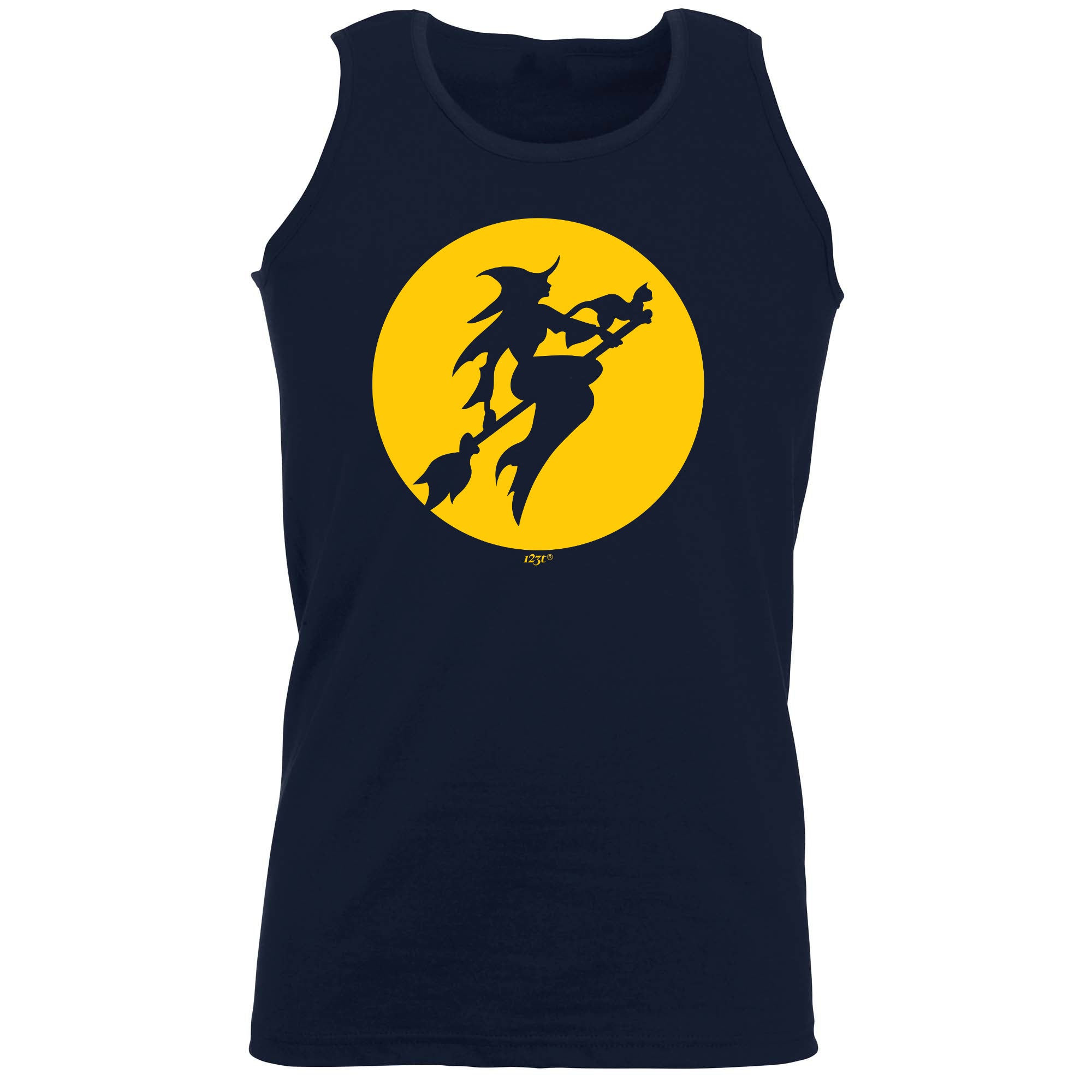 Moon Witch Halloween - Funny Vest Singlet Unisex Tank Top