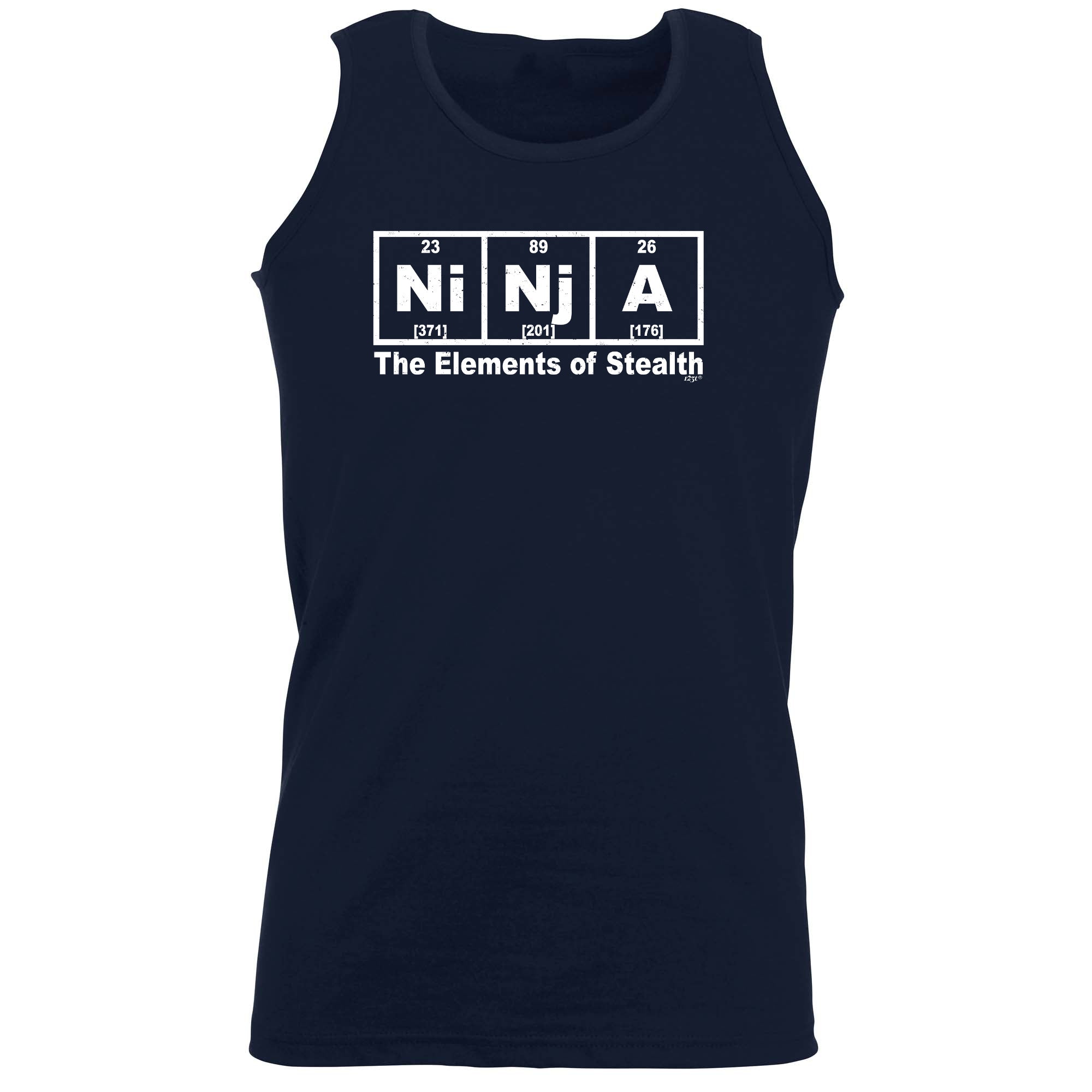 Ninja The Elements Of Stealth - Funny Vest Singlet Unisex Tank Top