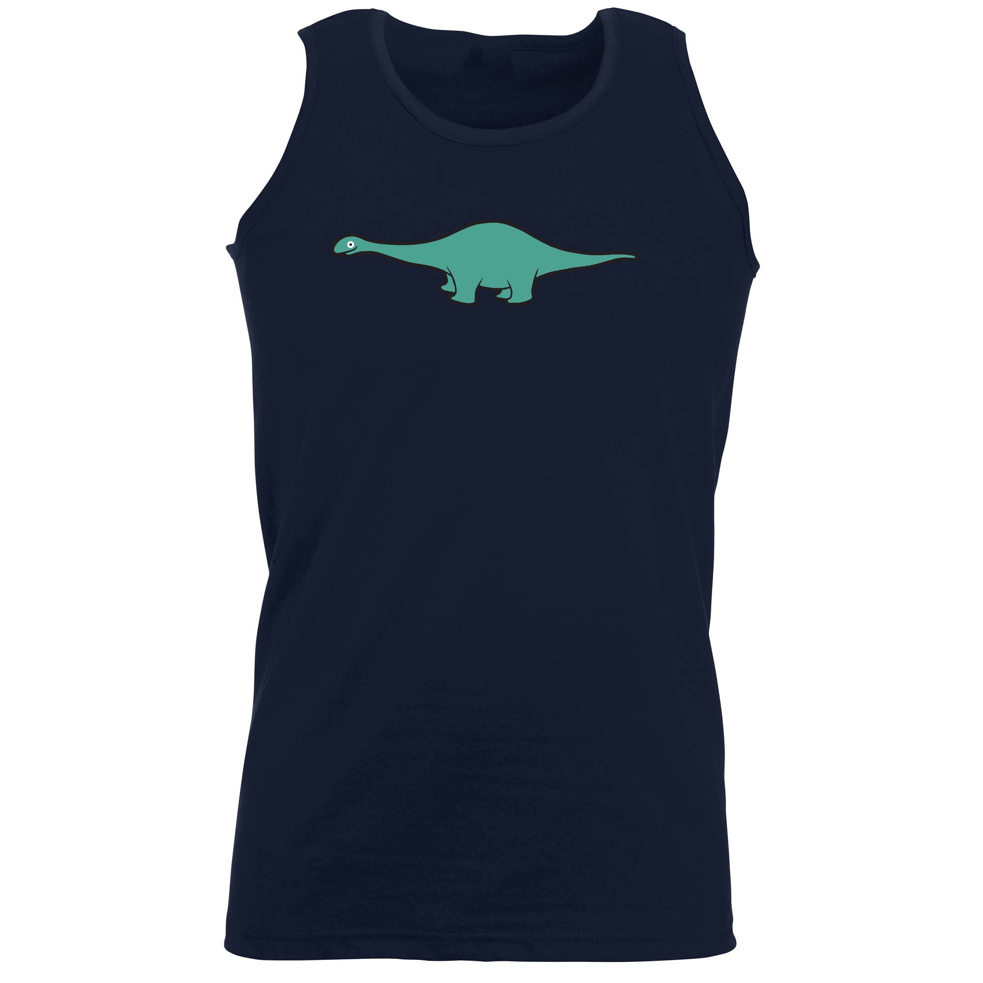 Dinosaur Diplodocus Ani Mates - Funny Vest Singlet Unisex Tank Top