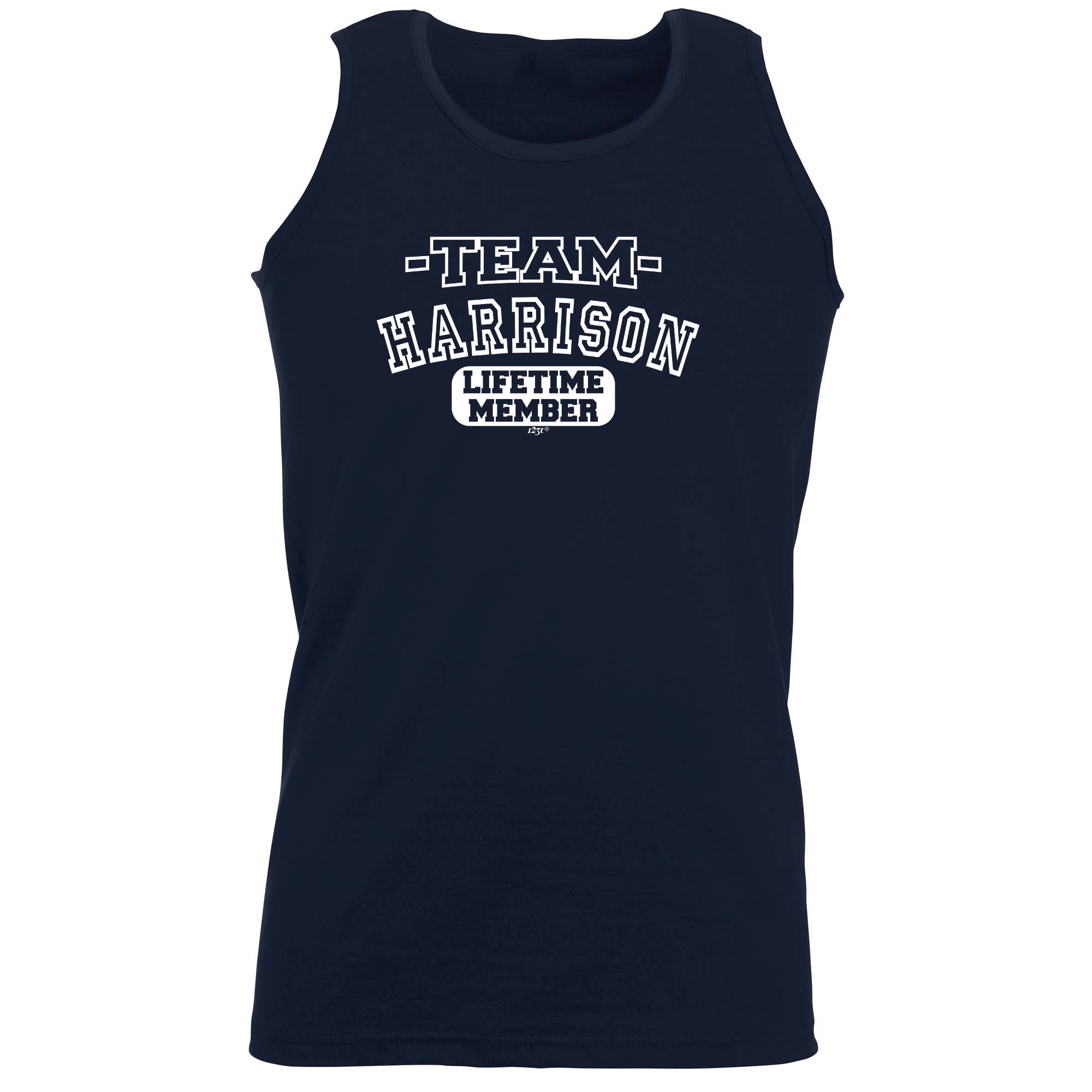 Harrison V2 Team Lifetime Member - Funny Vest Singlet Unisex Tank Top