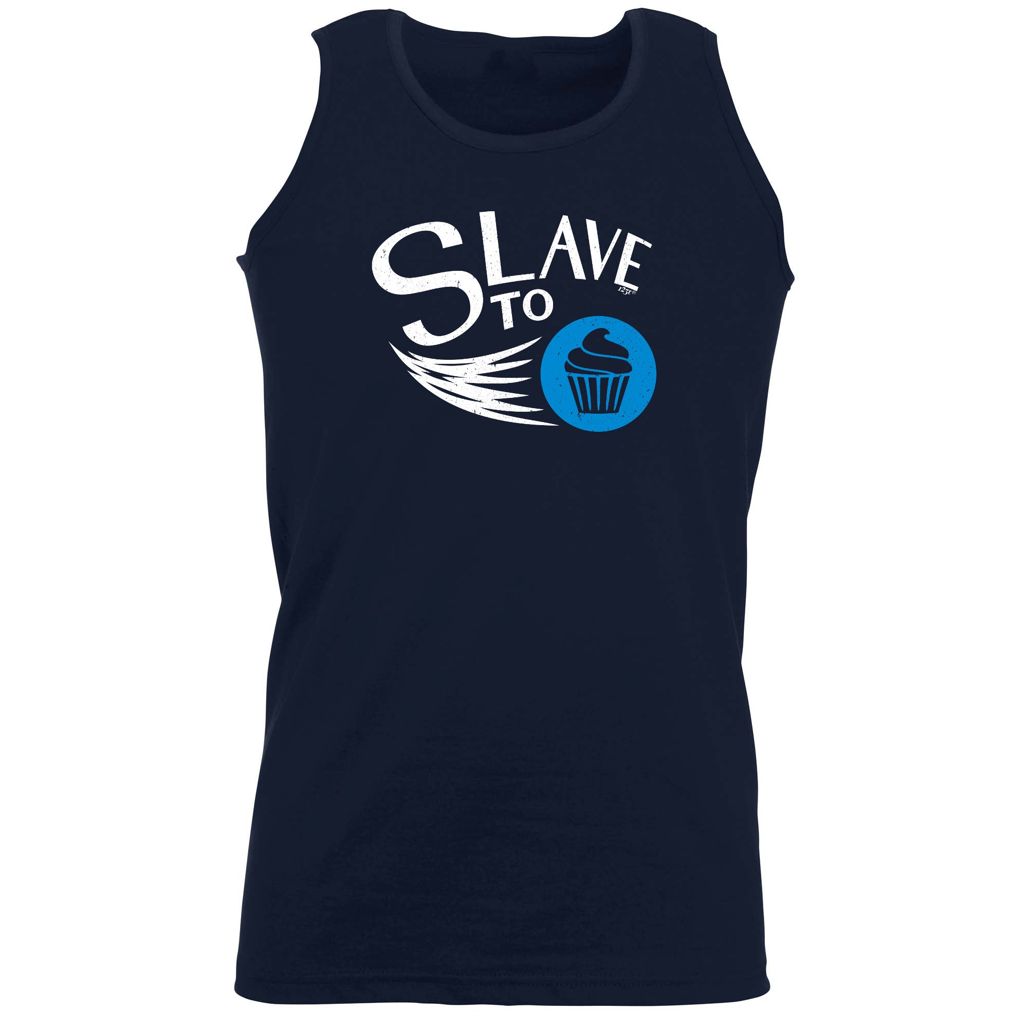 Slave To Cupcakes - Funny Vest Singlet Unisex Tank Top