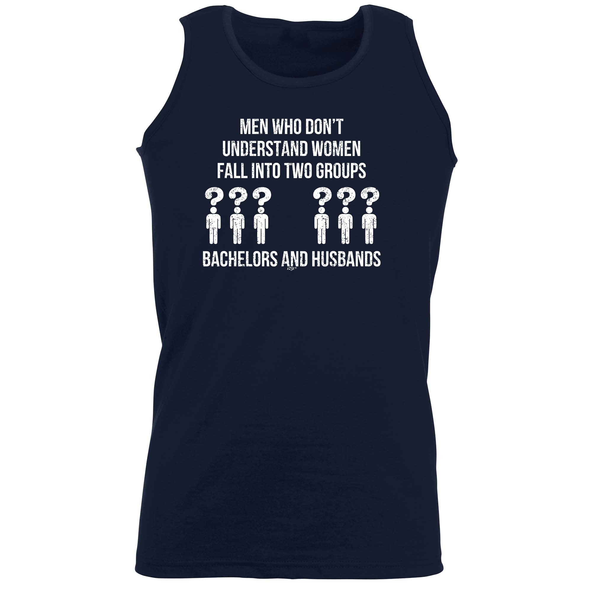 Men Who Dont Understand Women Two Groups - Funny Vest Singlet Unisex Tank Top