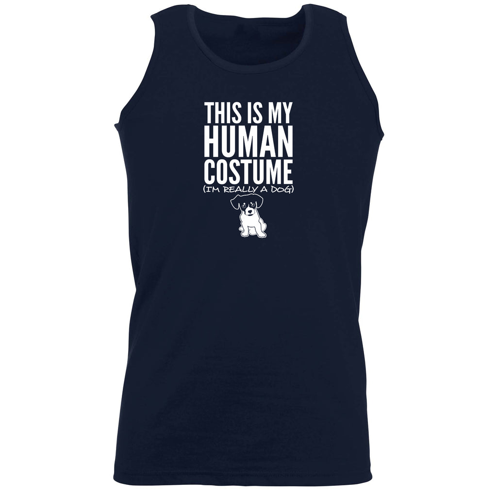 This Is My Human Costume Dog - Funny Vest Singlet Unisex Tank Top